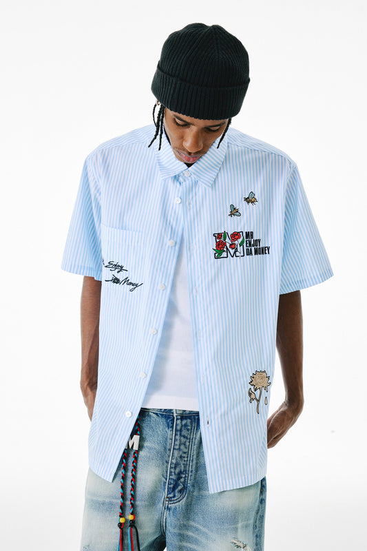 MEDM 플로럴 셔츠