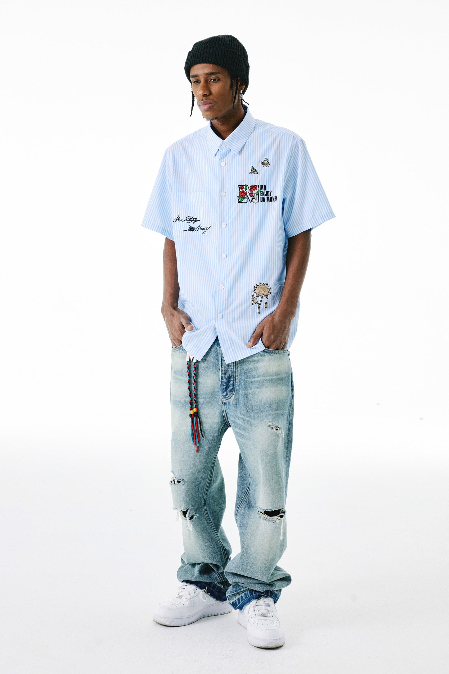 MEDM 플로럴 셔츠