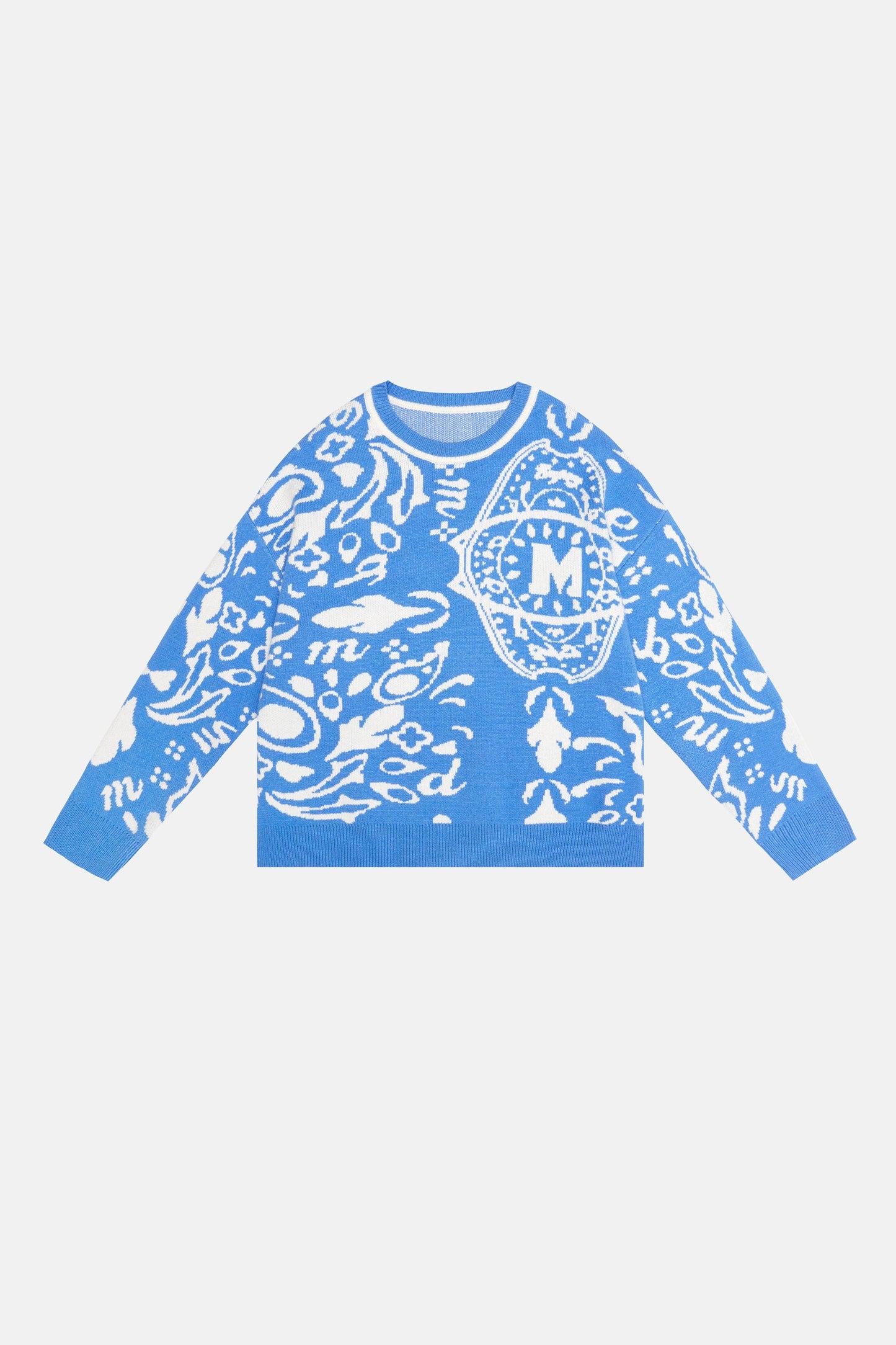 MEDM 캐슈 플라워 스웨터