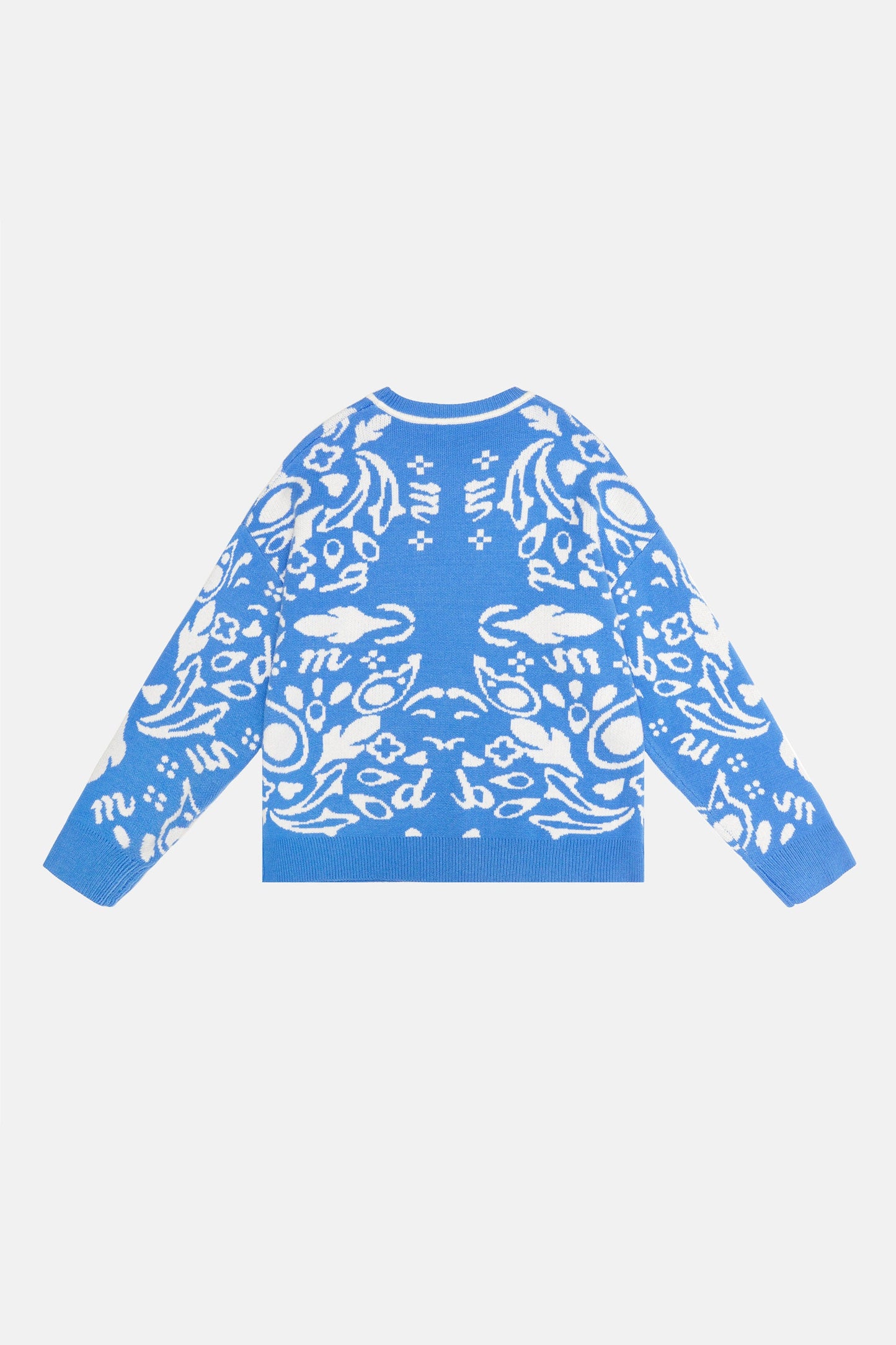 MEDM 캐슈 플라워 스웨터