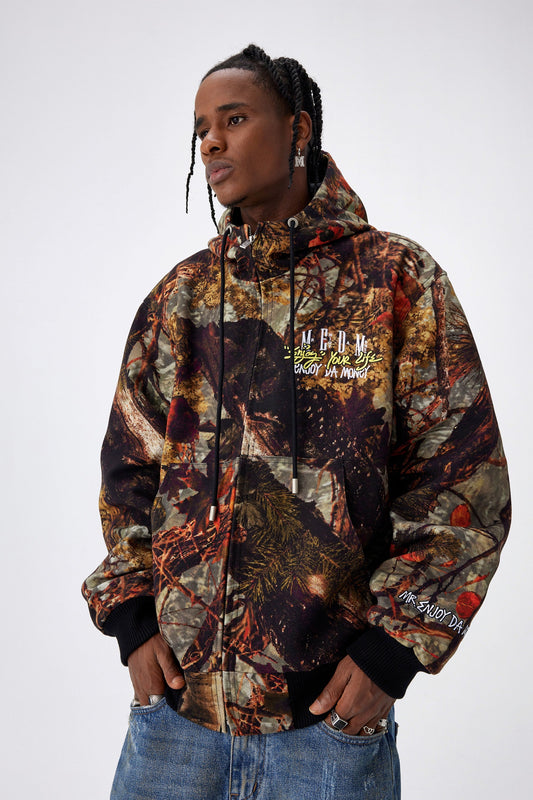 MEDM 카모 디트로이트 지퍼 재킷