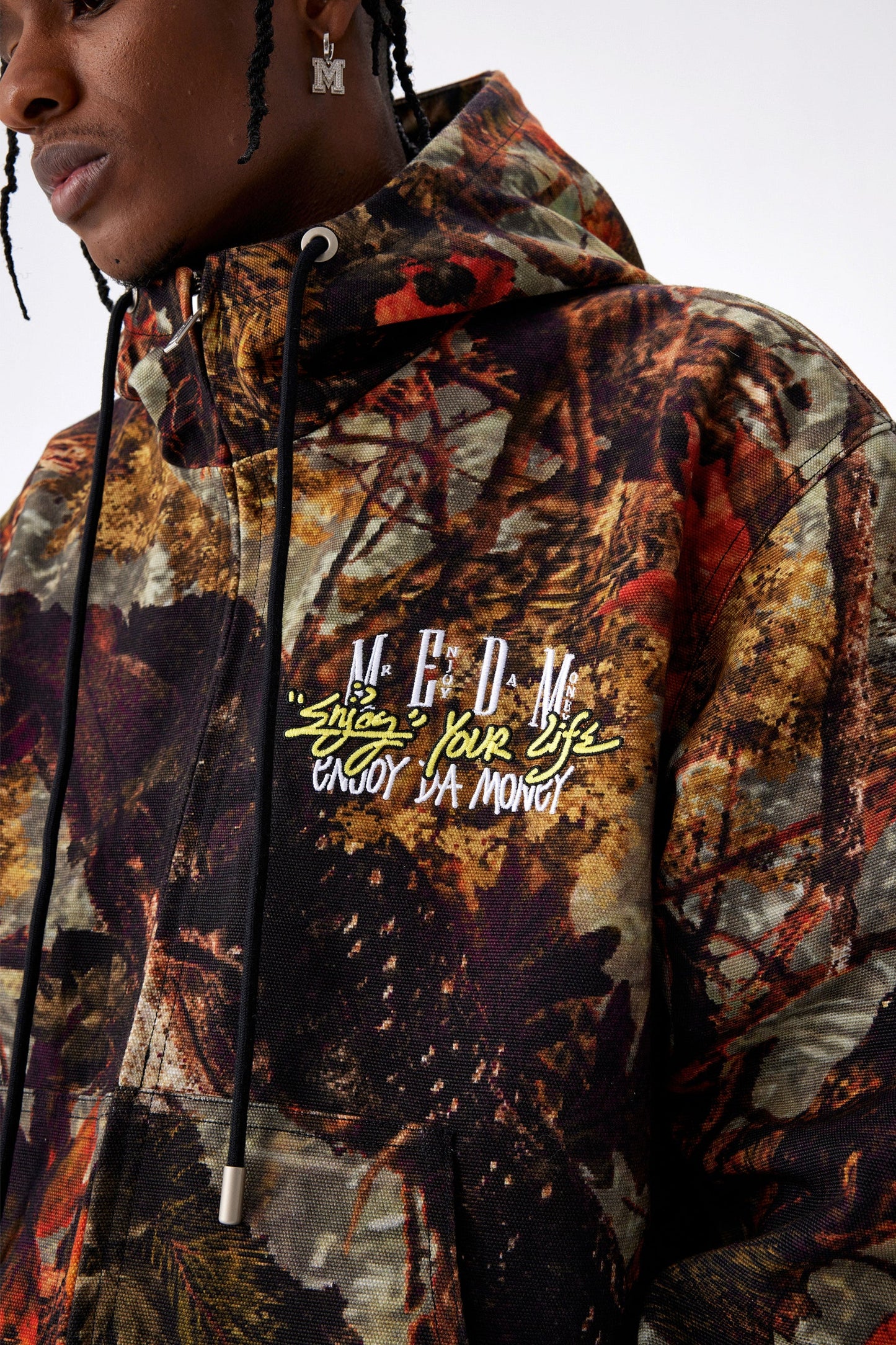 MEDM 카모 디트로이트 지퍼 재킷