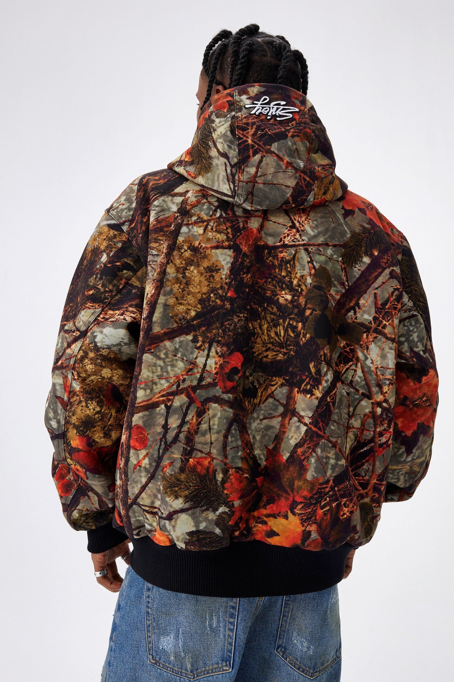 MEDM 카모 디트로이트 지퍼 재킷