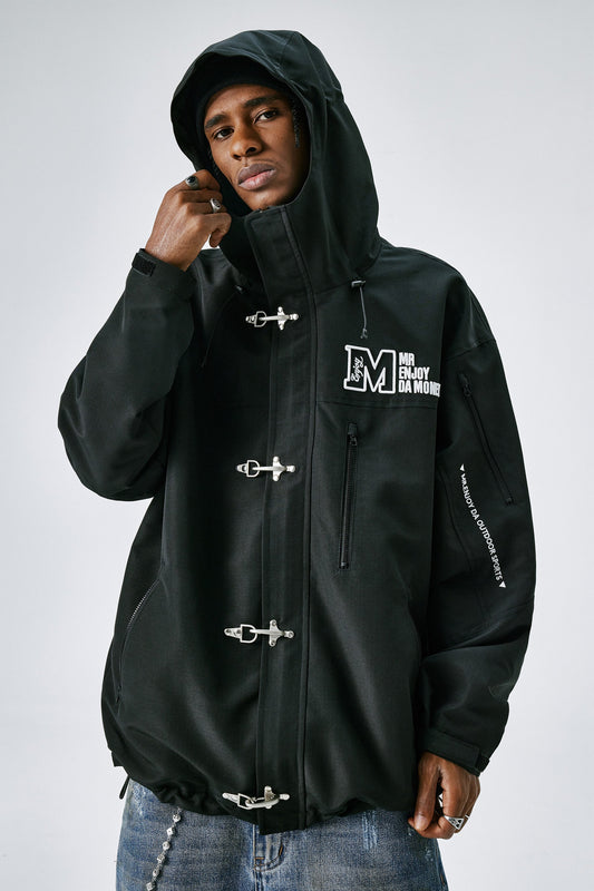 MEDM 후드 버클 재킷