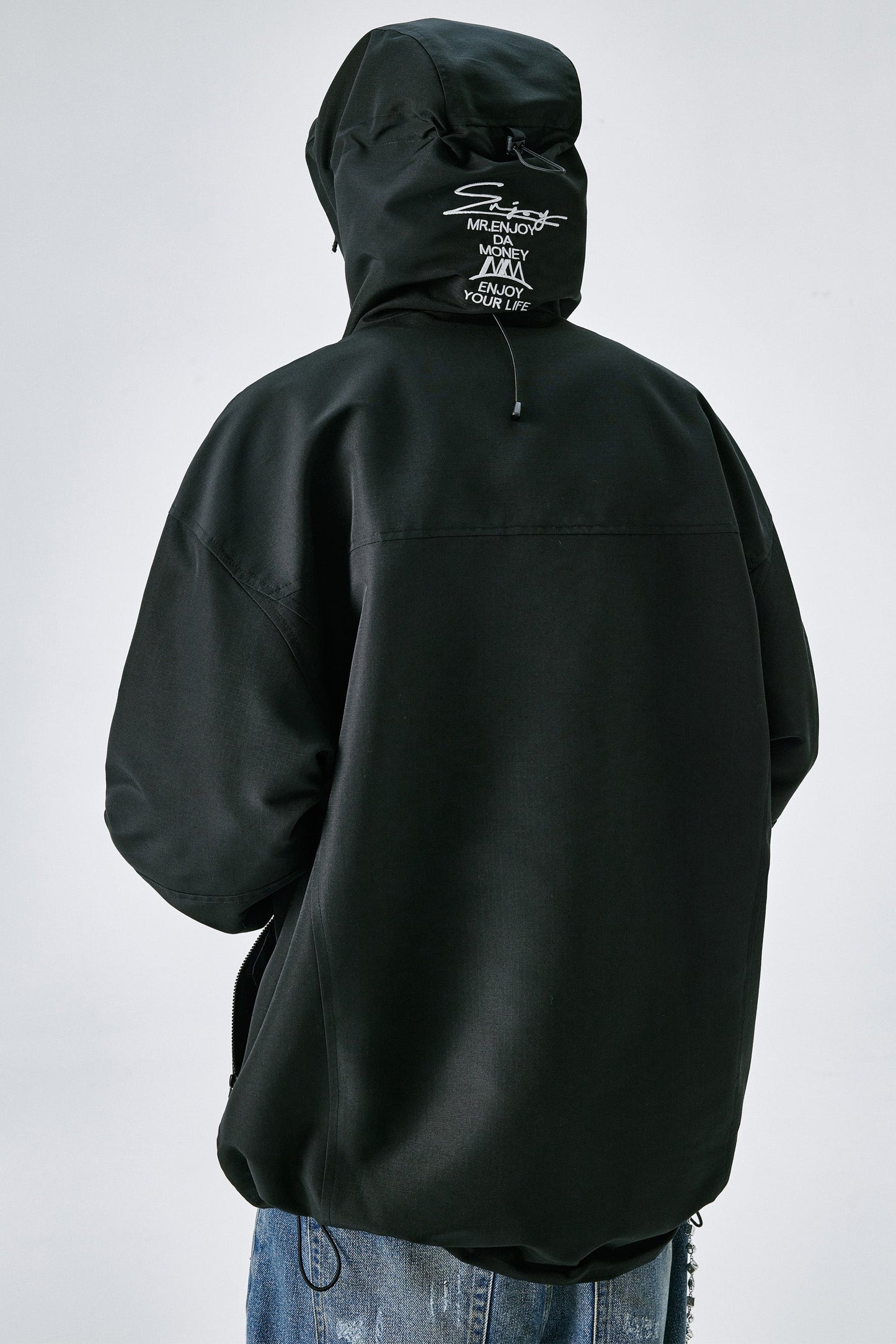 MEDM 후드 버클 재킷