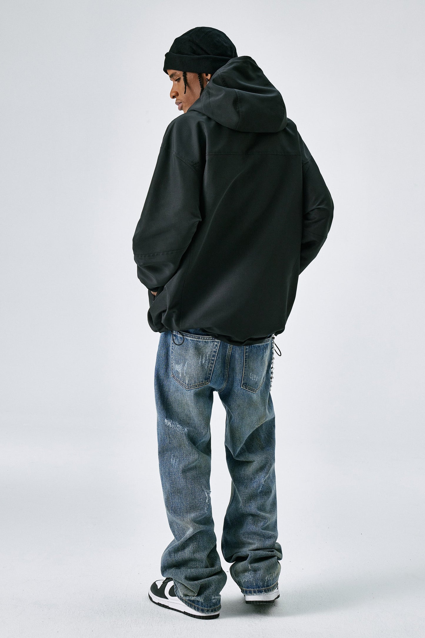 MEDM 후드 버클 재킷