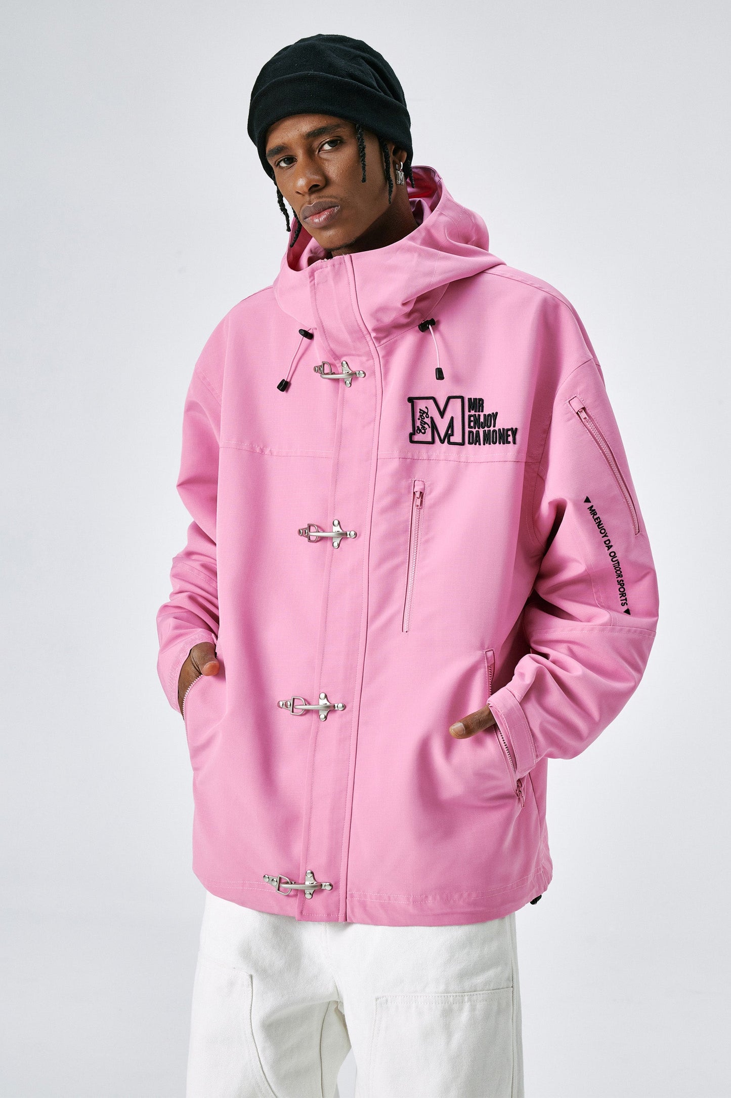 MEDM 후드 버클 재킷