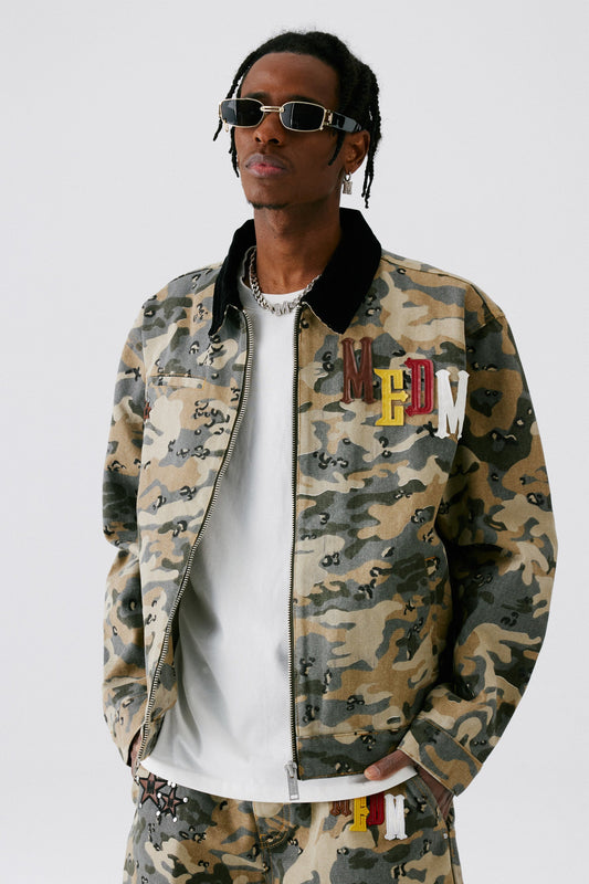 MEDM 카모 재킷