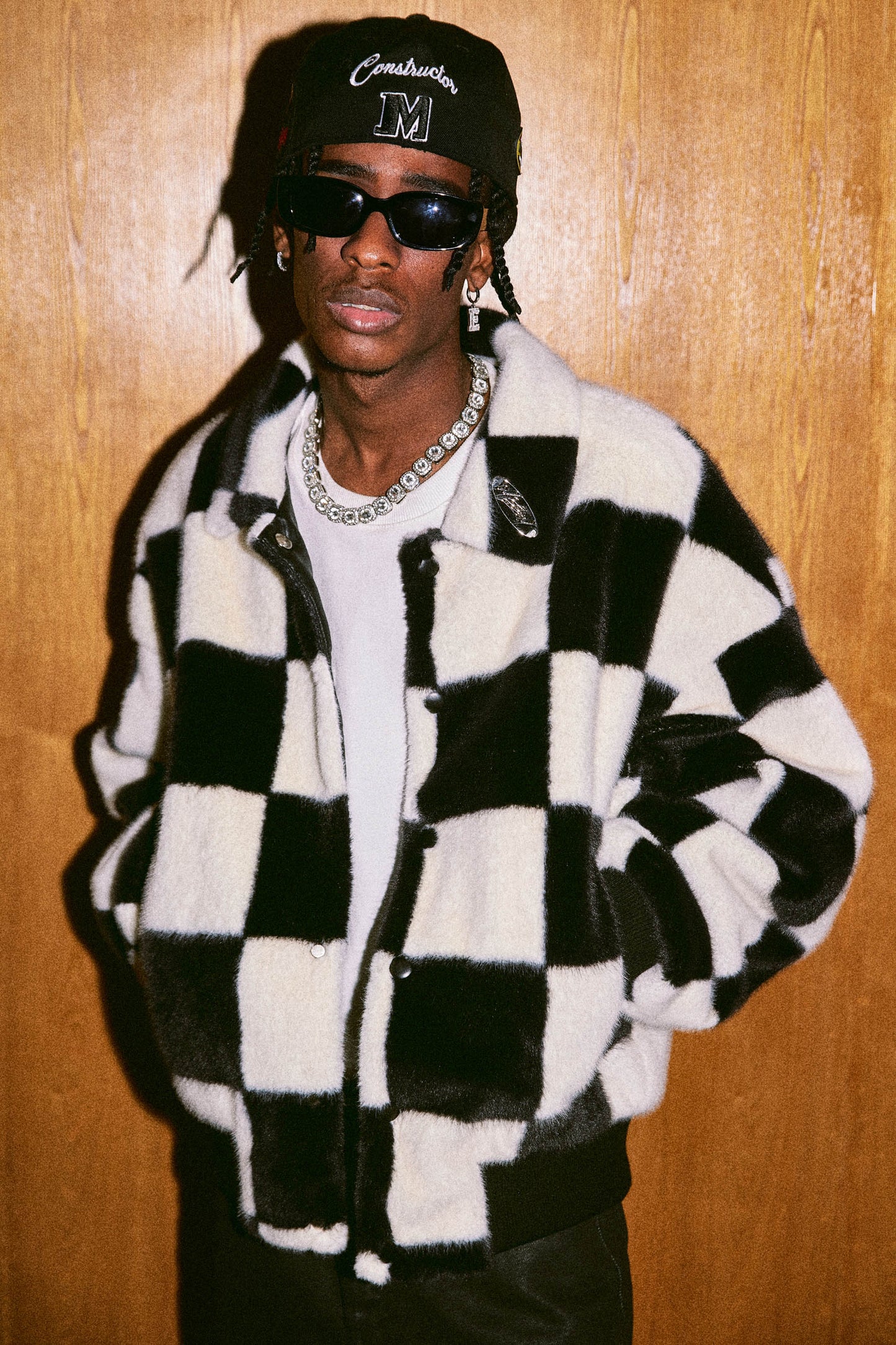 MEDM 체커보드 재킷