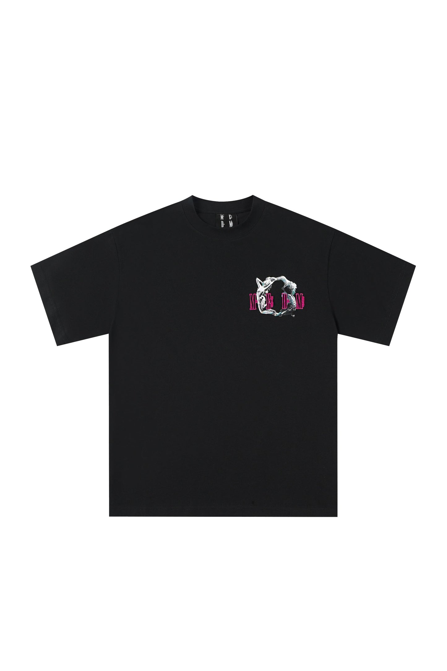 MEDM 서클 그래픽 티셔츠
