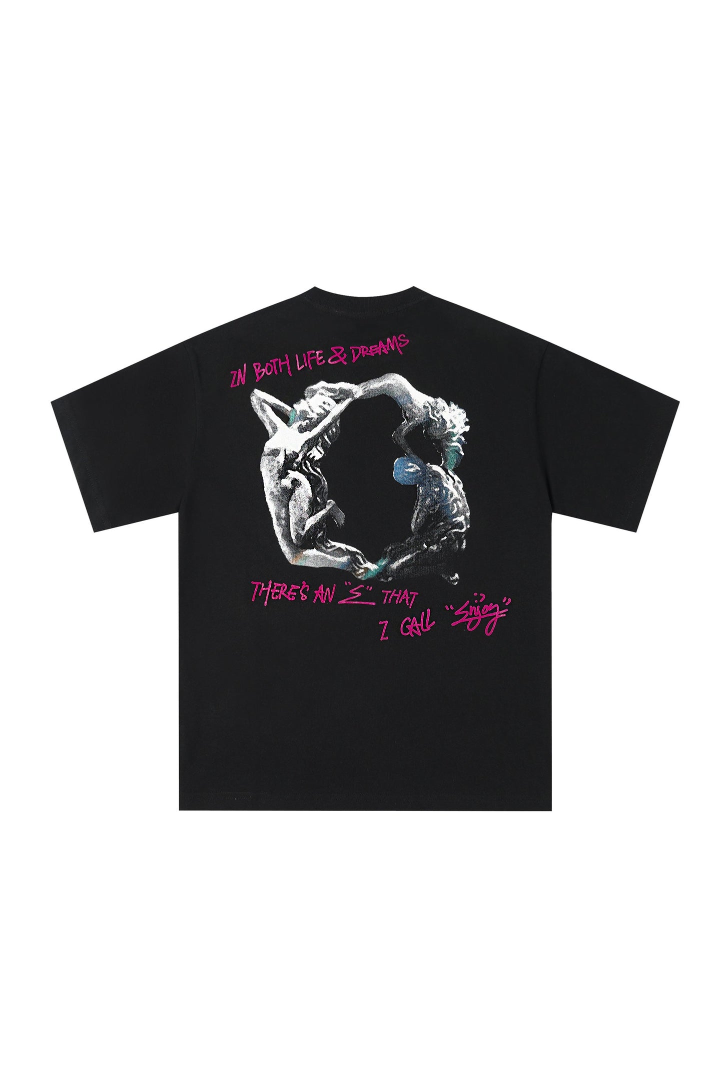 MEDM 서클 그래픽 티셔츠