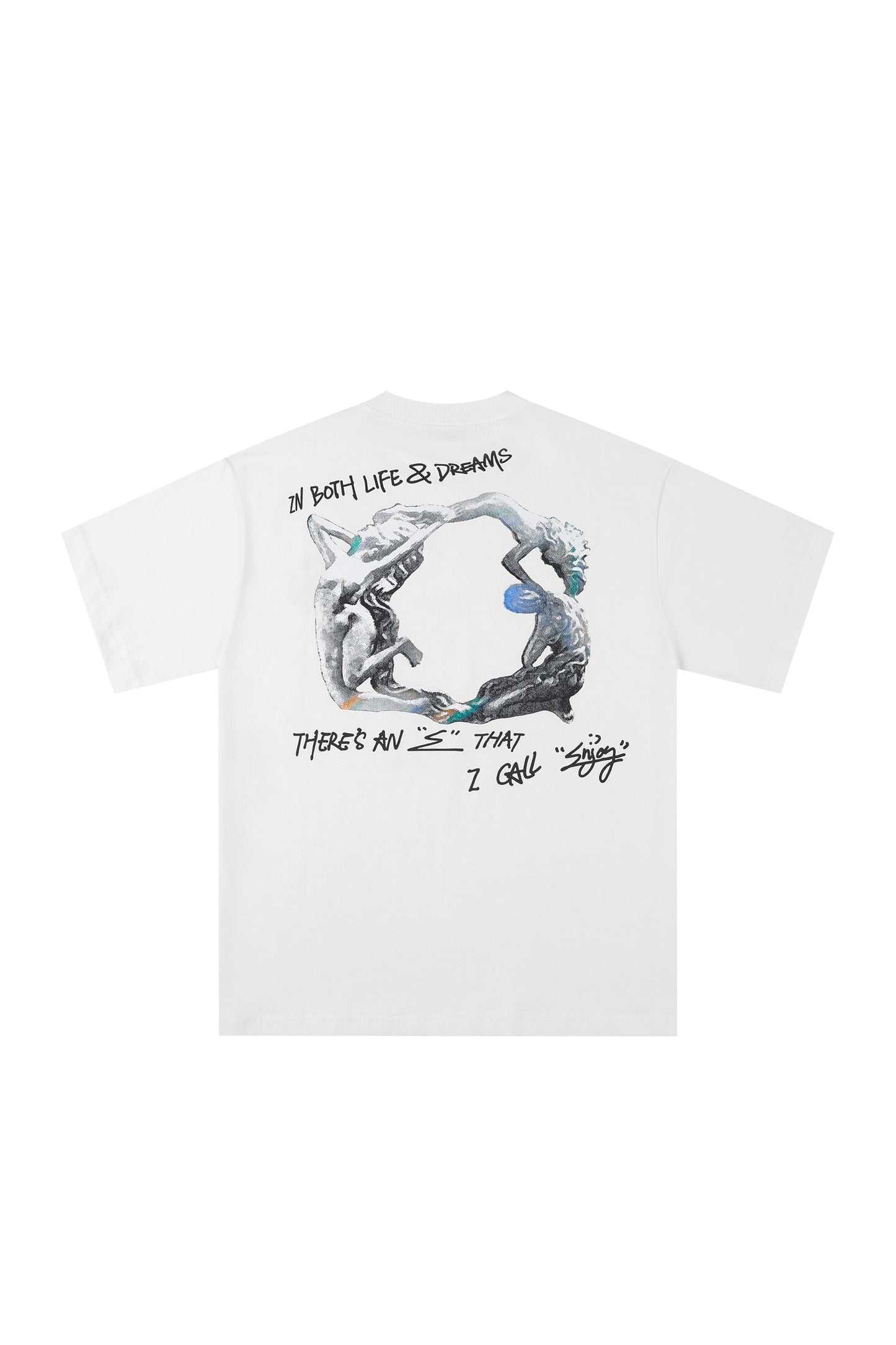 MEDM 서클 그래픽 티셔츠