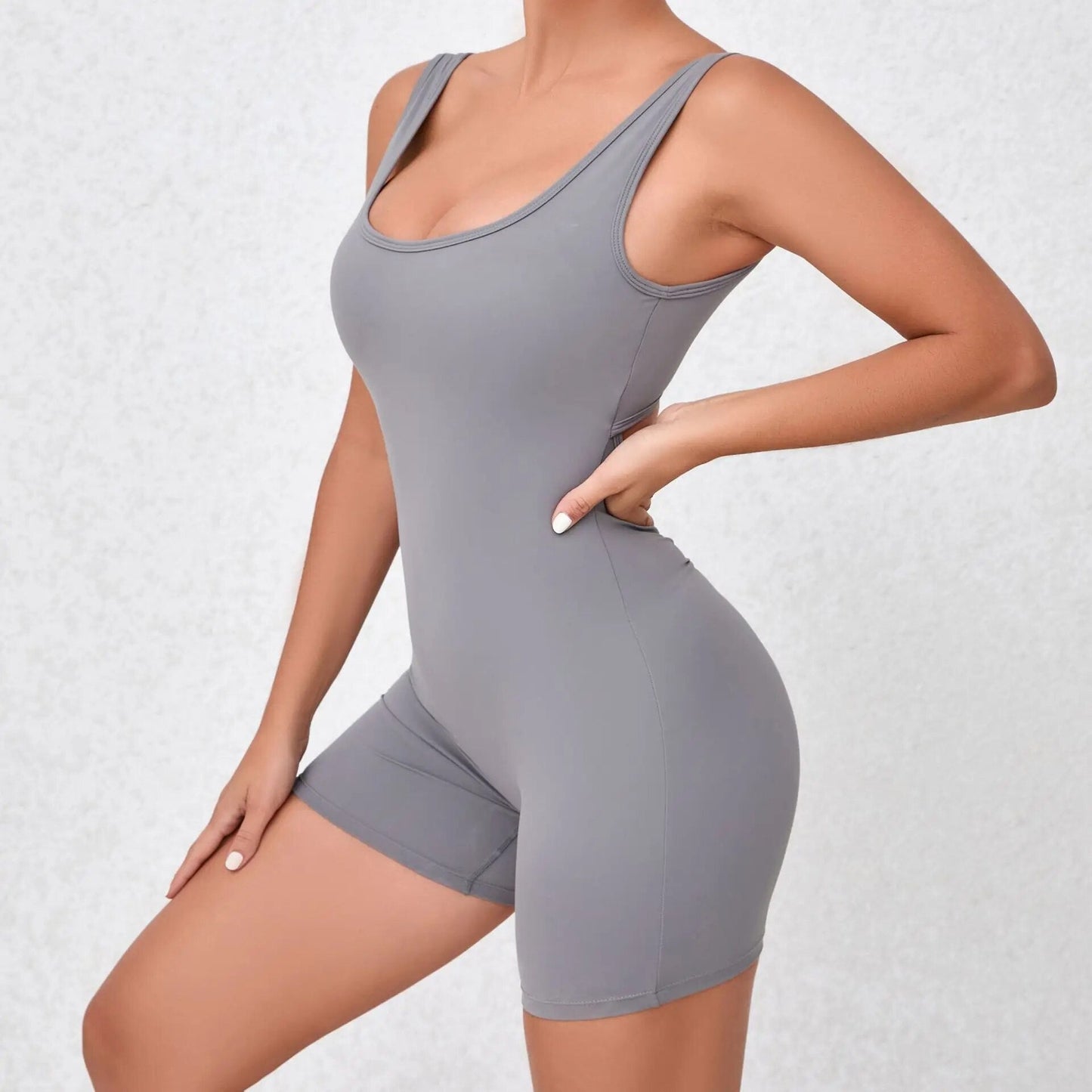 Scrunch Back Sculpting Romper