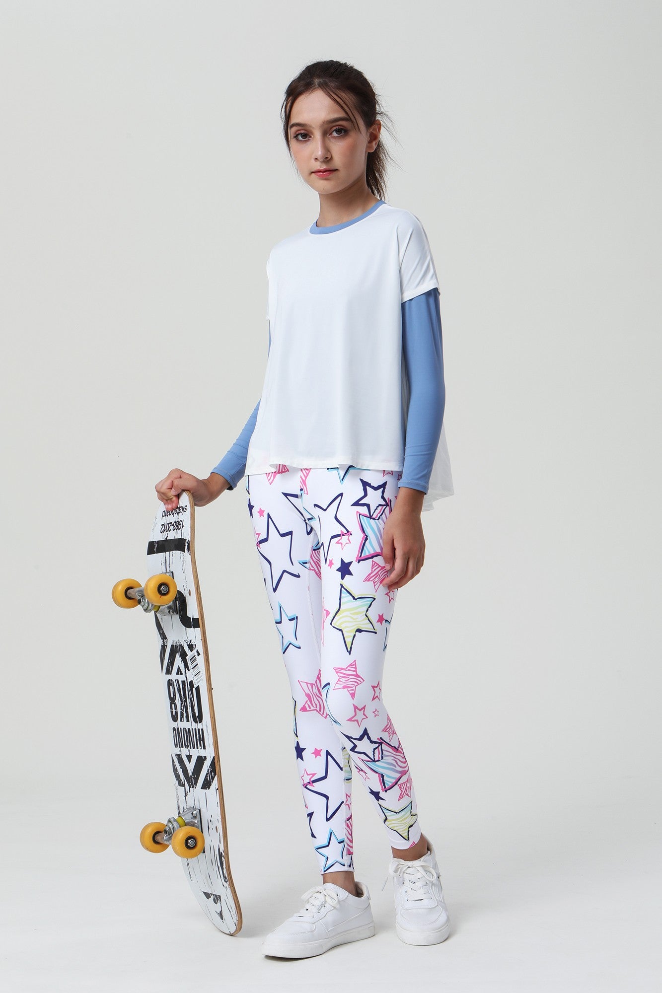 Colorful Patterns Little Yogi Leggings