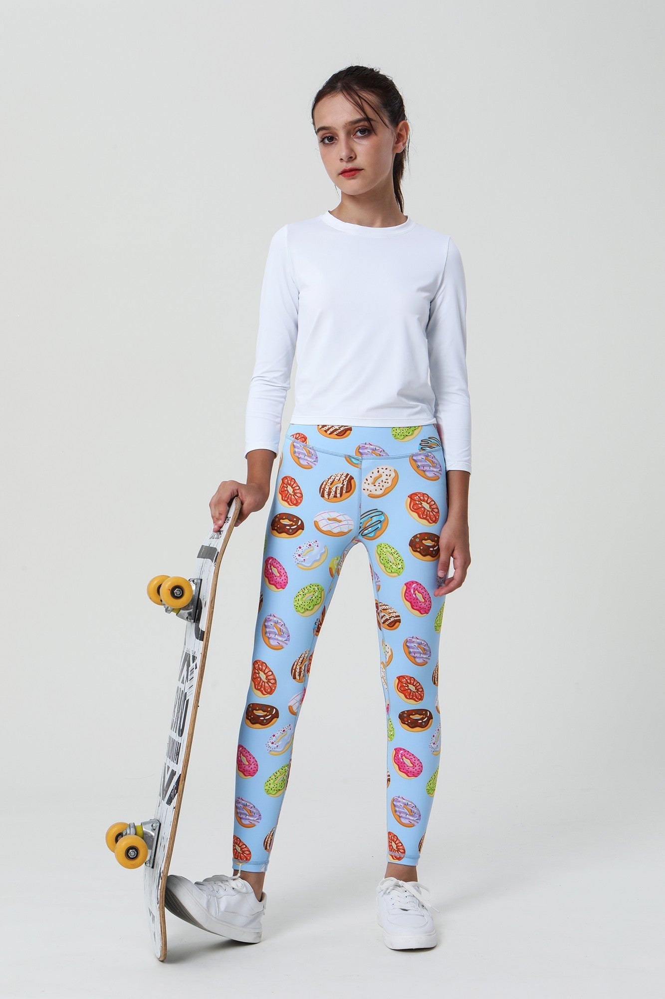 Colorful Patterns Little Yogi Leggings