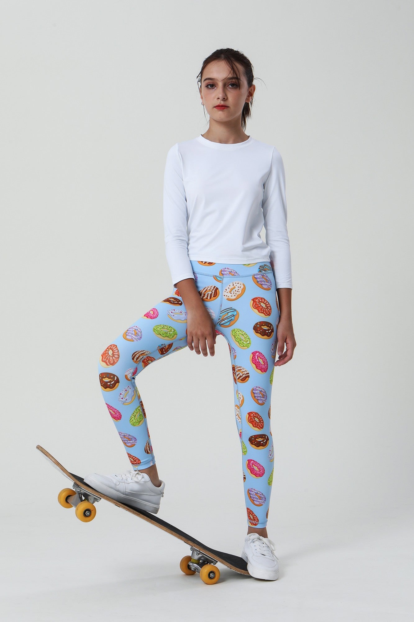 Colorful Patterns Little Yogi Leggings