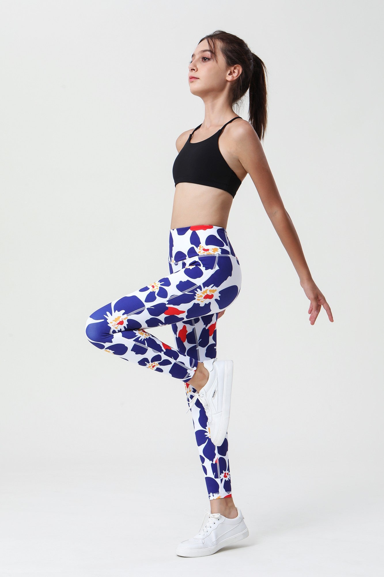 Colorful Patterns Little Yogi Leggings