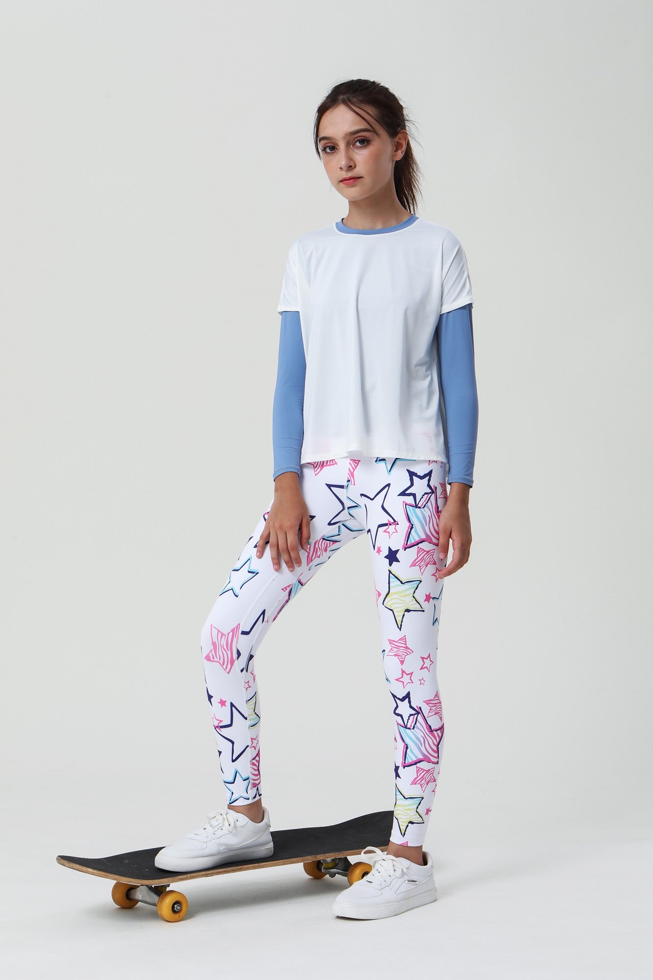 Colorful Patterns Little Yogi Leggings