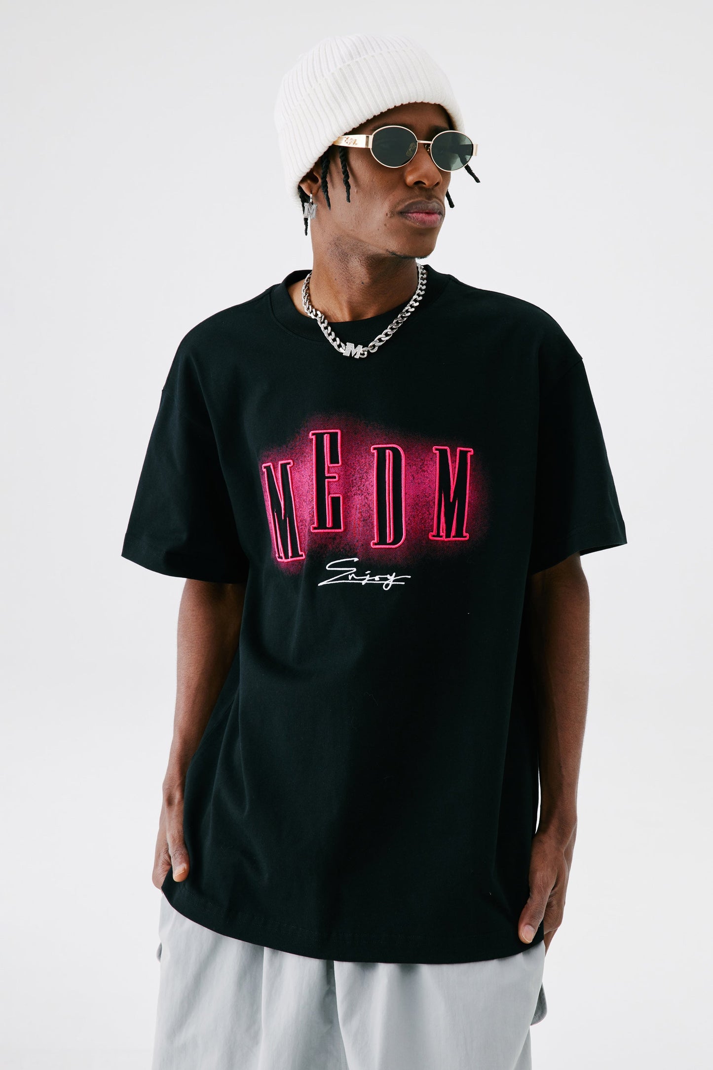 MEDM 네온 티셔츠