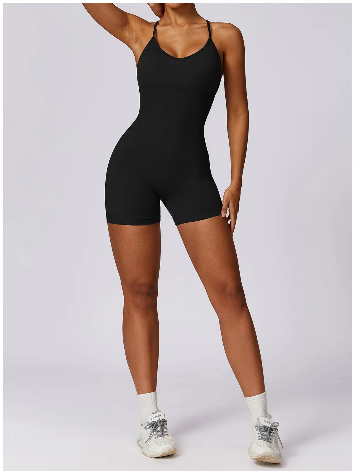 Seamless Scrunch Back Romper