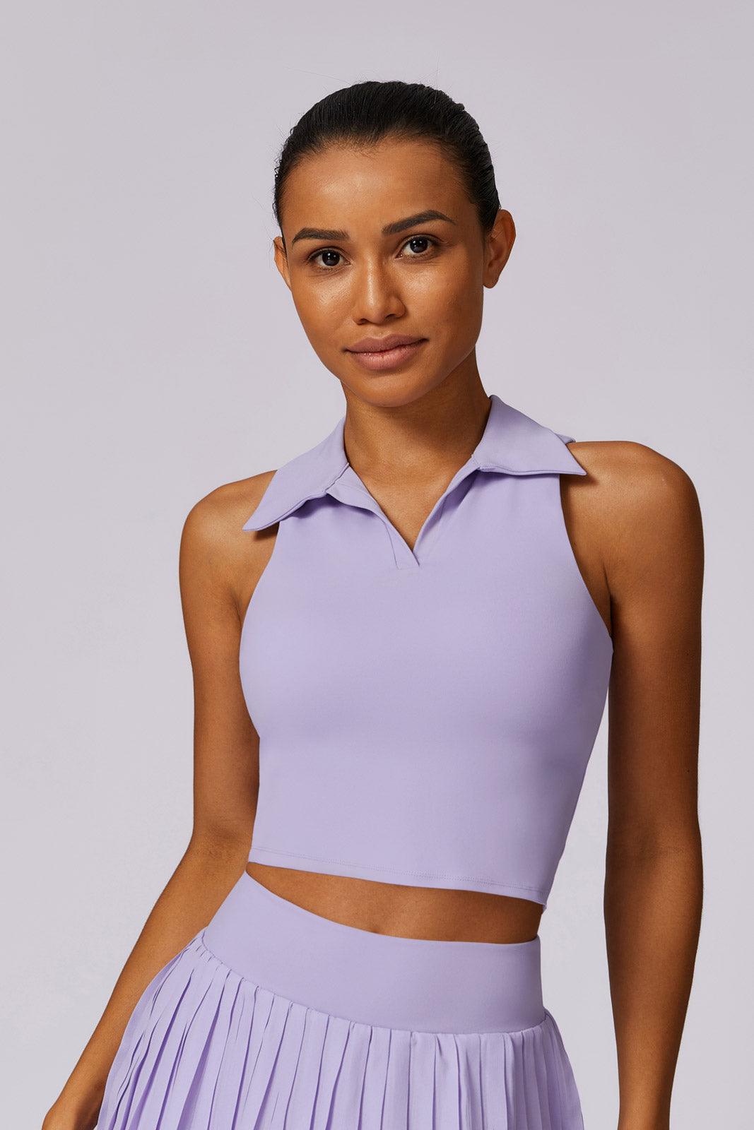 Daphne Crop Top - Porcelain White