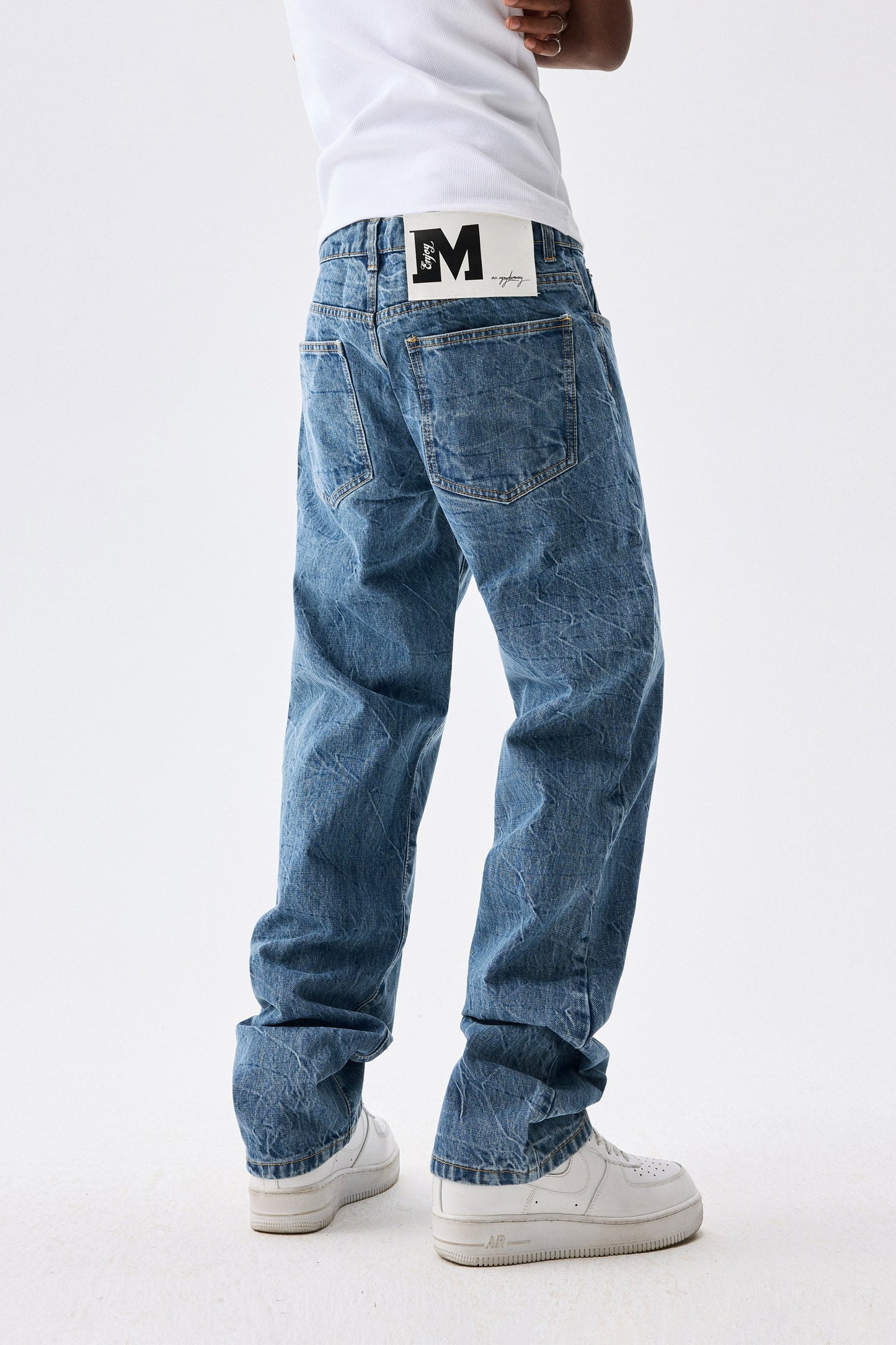 MEDM 골판지 청바지
