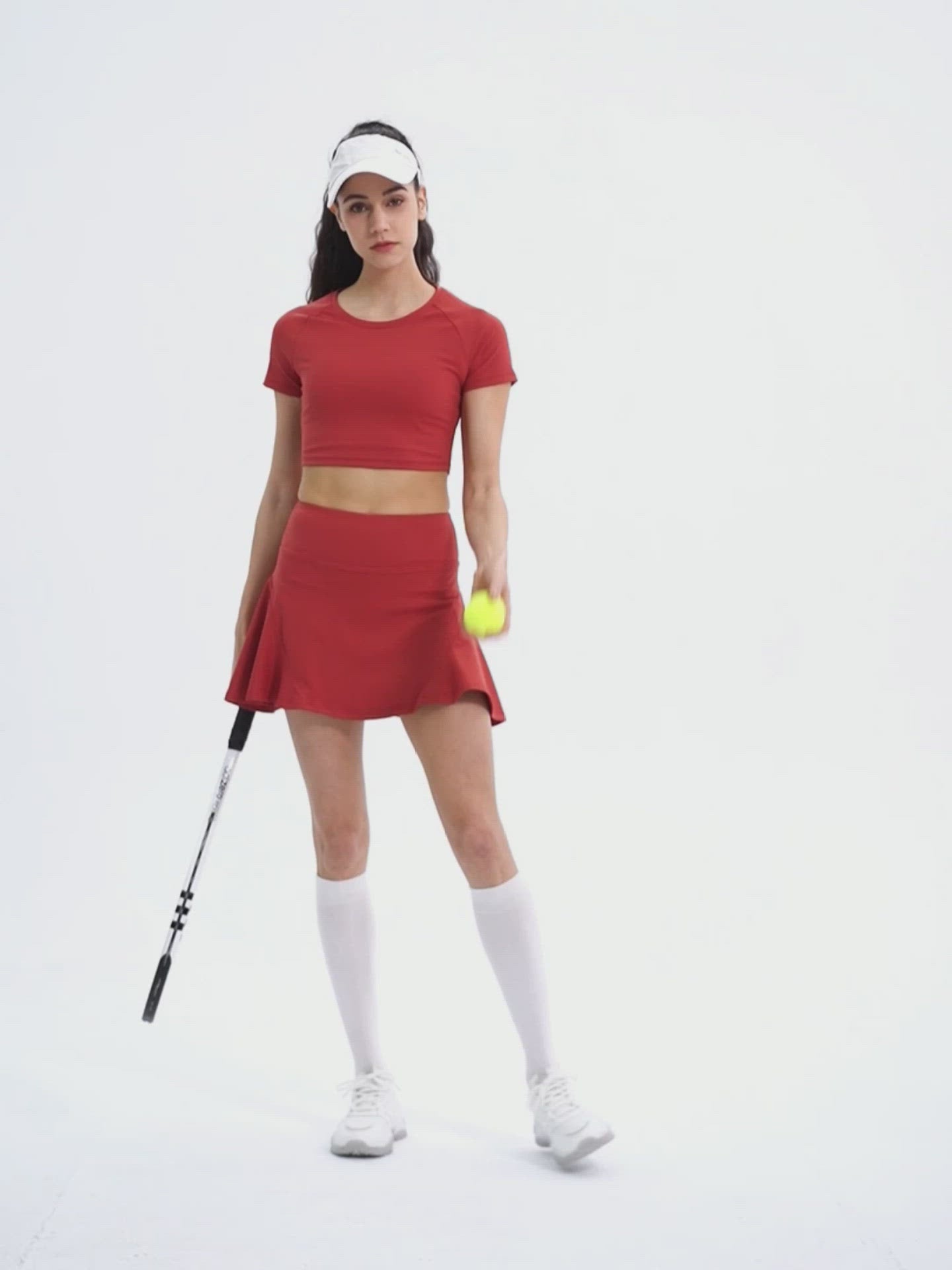 Pleated Tennis Skirts Built-in Short Liner