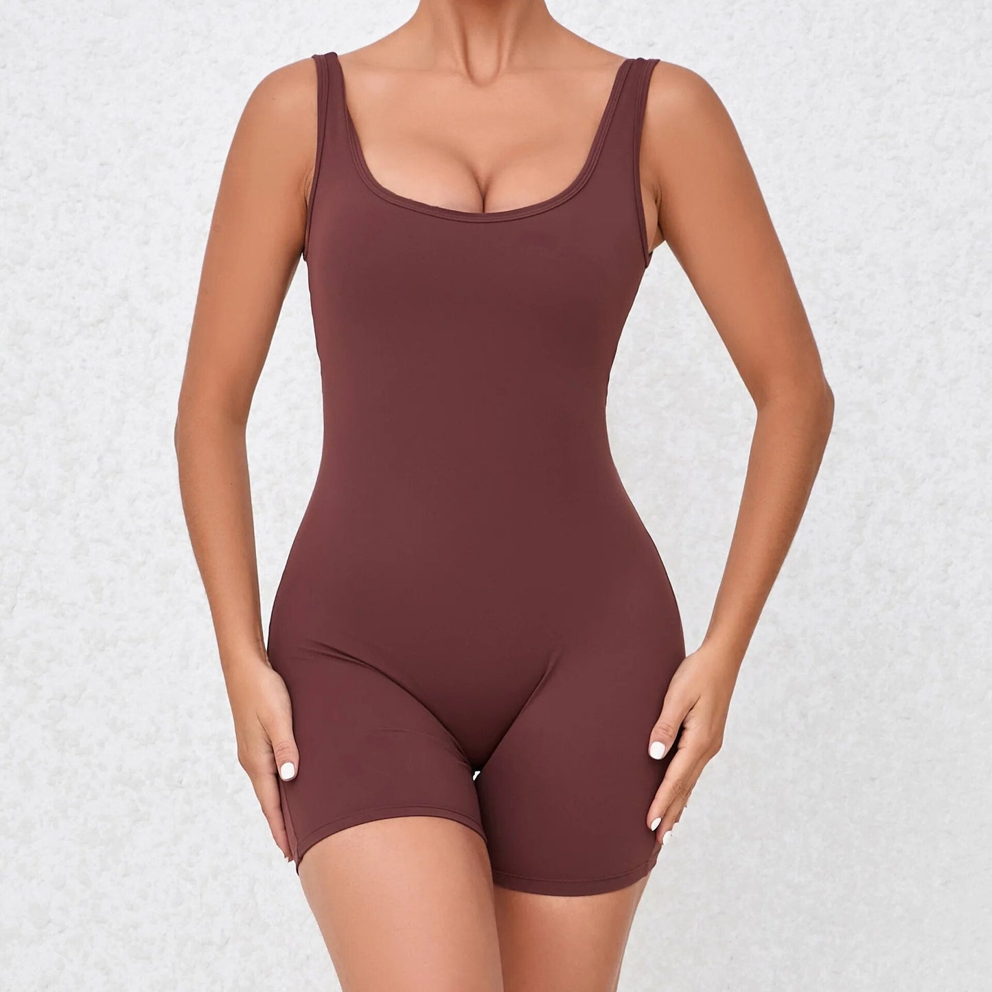 Scrunch Back Sculpting Romper