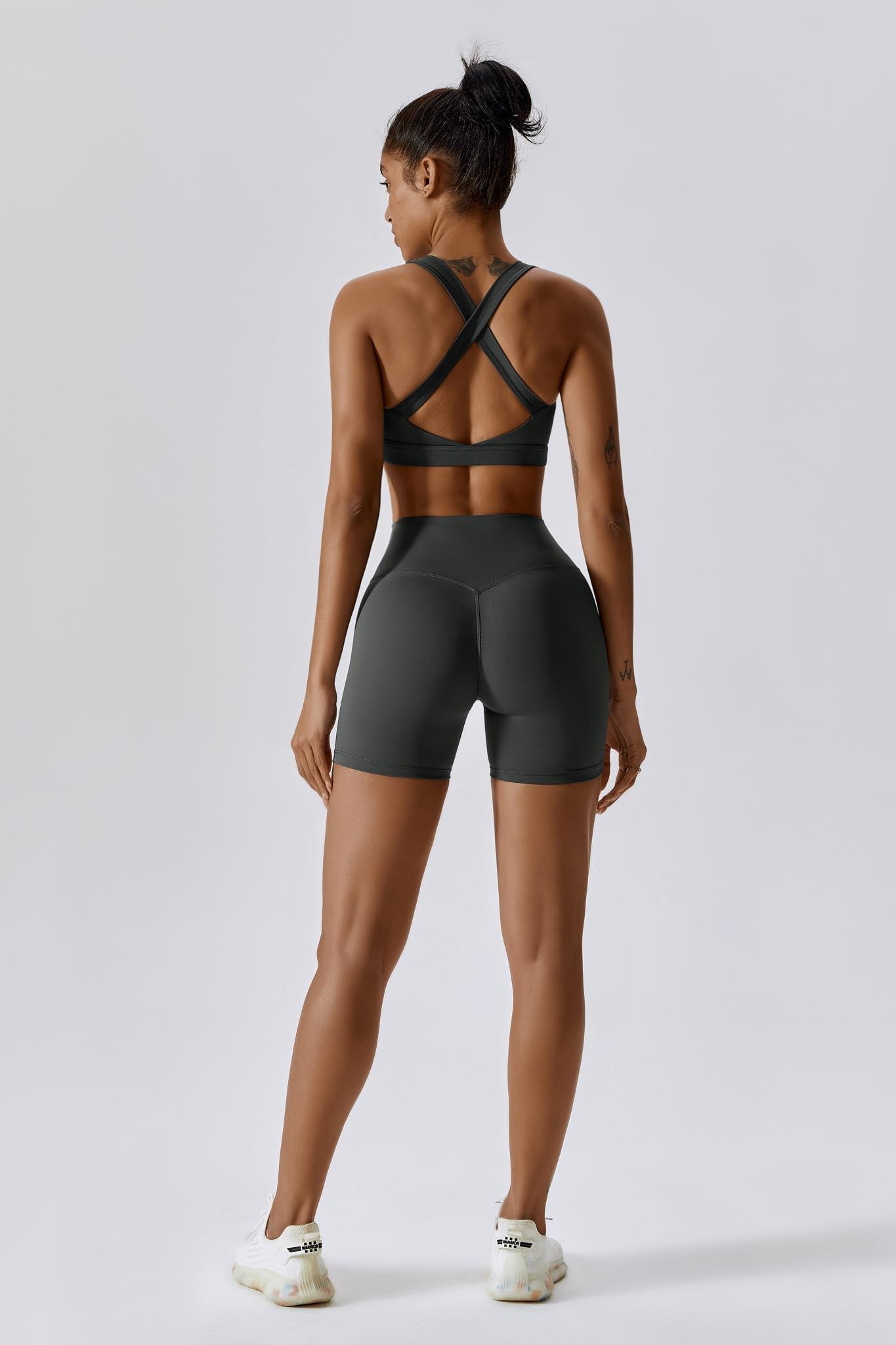 Flex 3-Piece Shorts Set - Charcoal