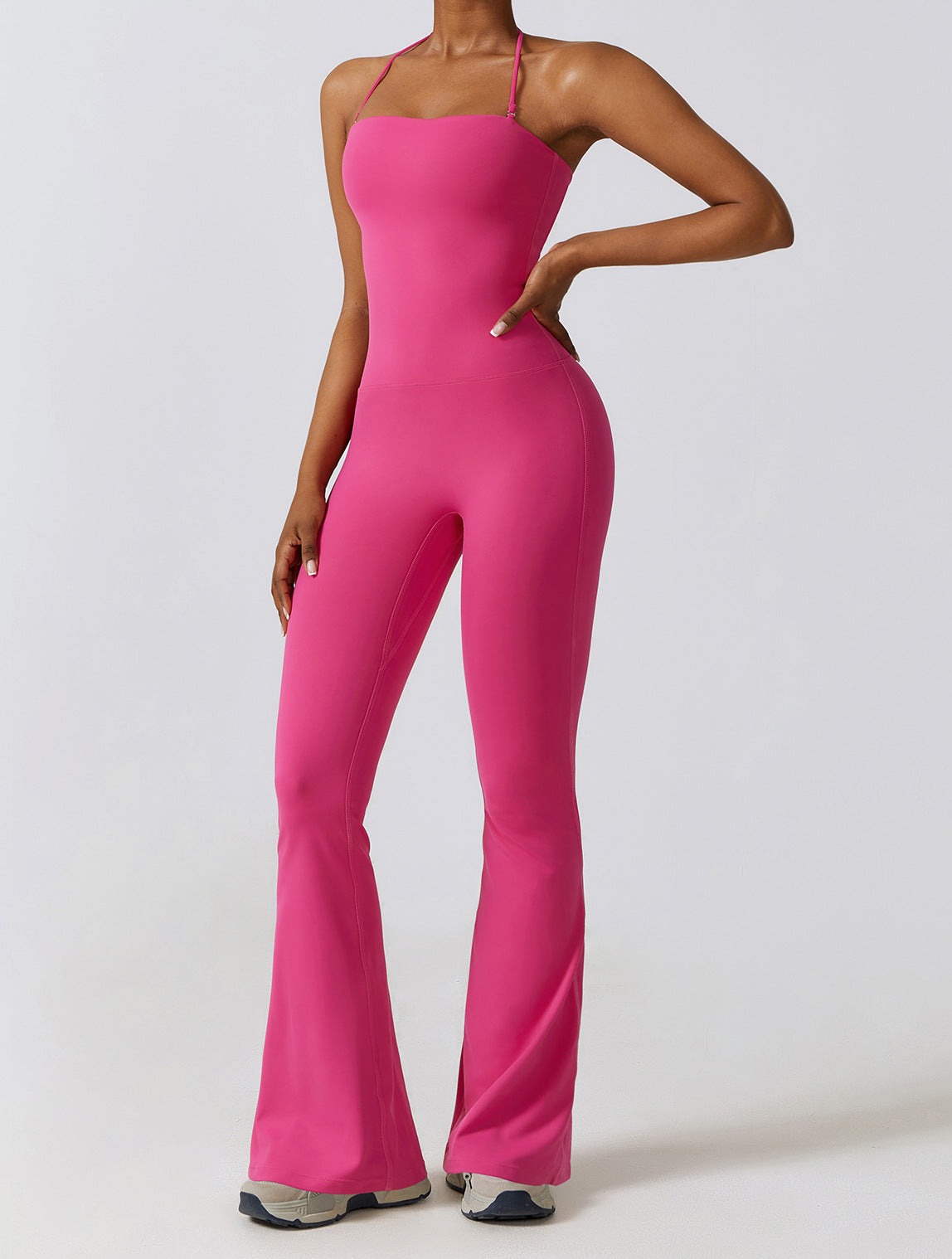 Krista Sculpt Flared Jumpsuit