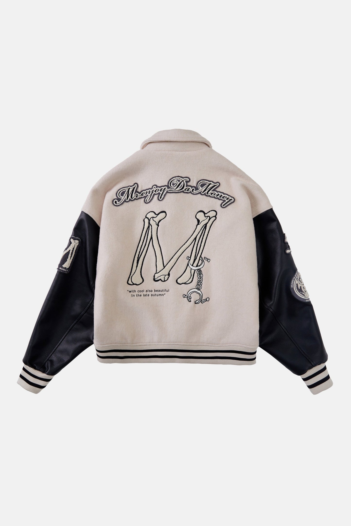 MEDM 자수 베이스볼 재킷