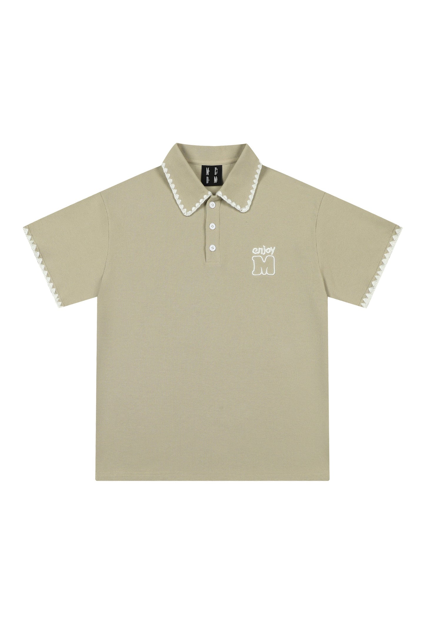 MEDM 와플 폴로 셔츠