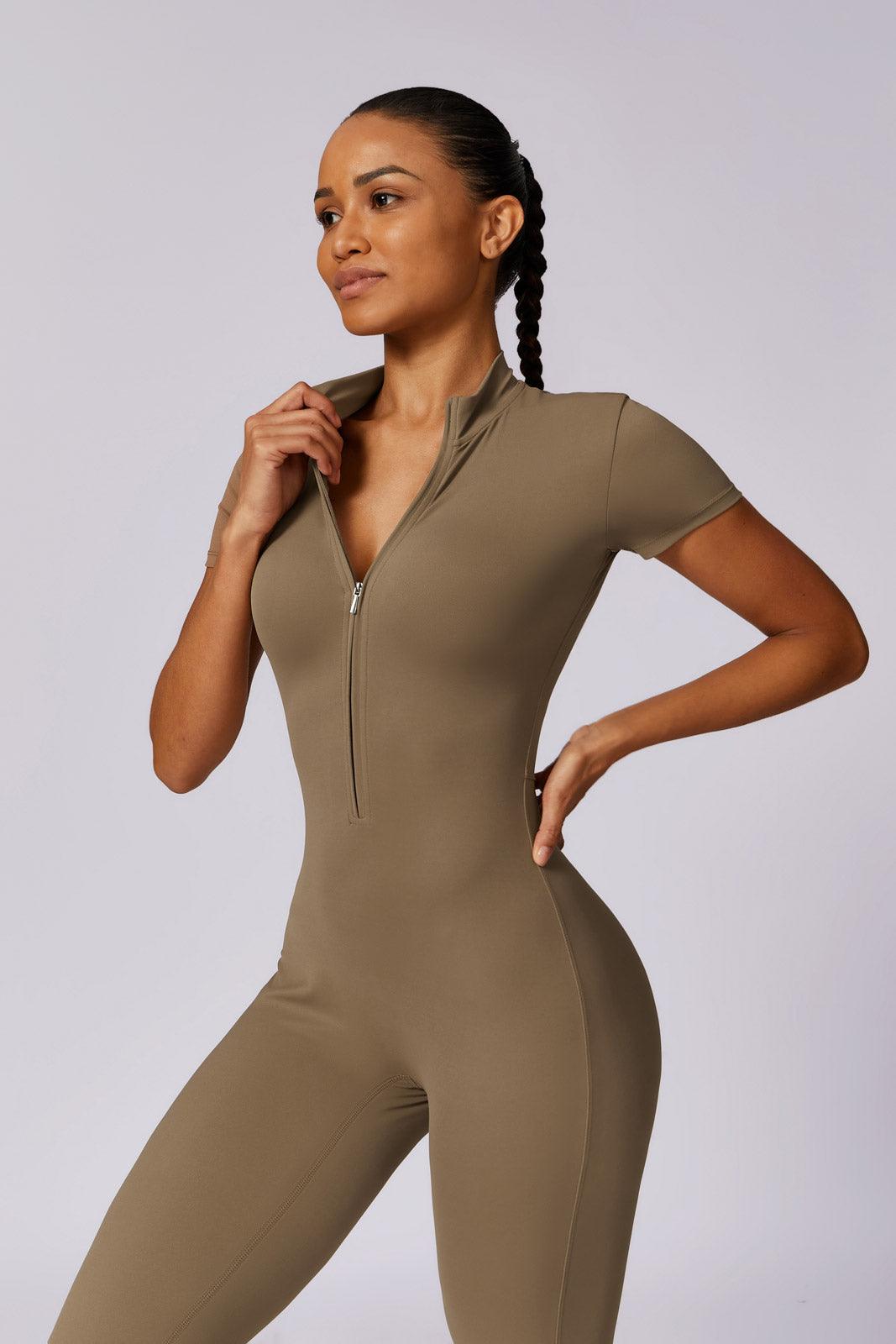 Hailey Jumpsuit - Brown