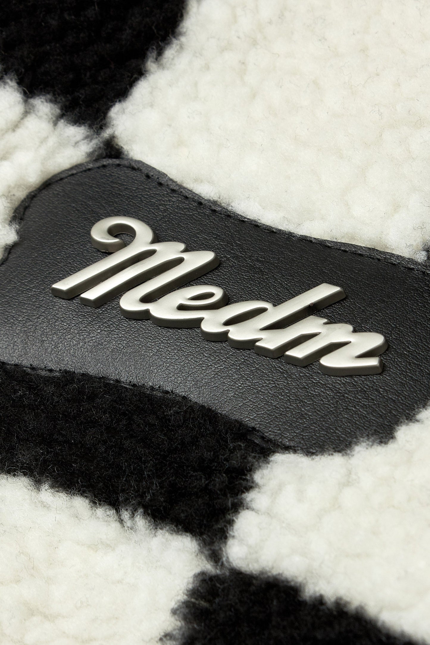 MEDM 하프 지퍼 체커보드 재킷