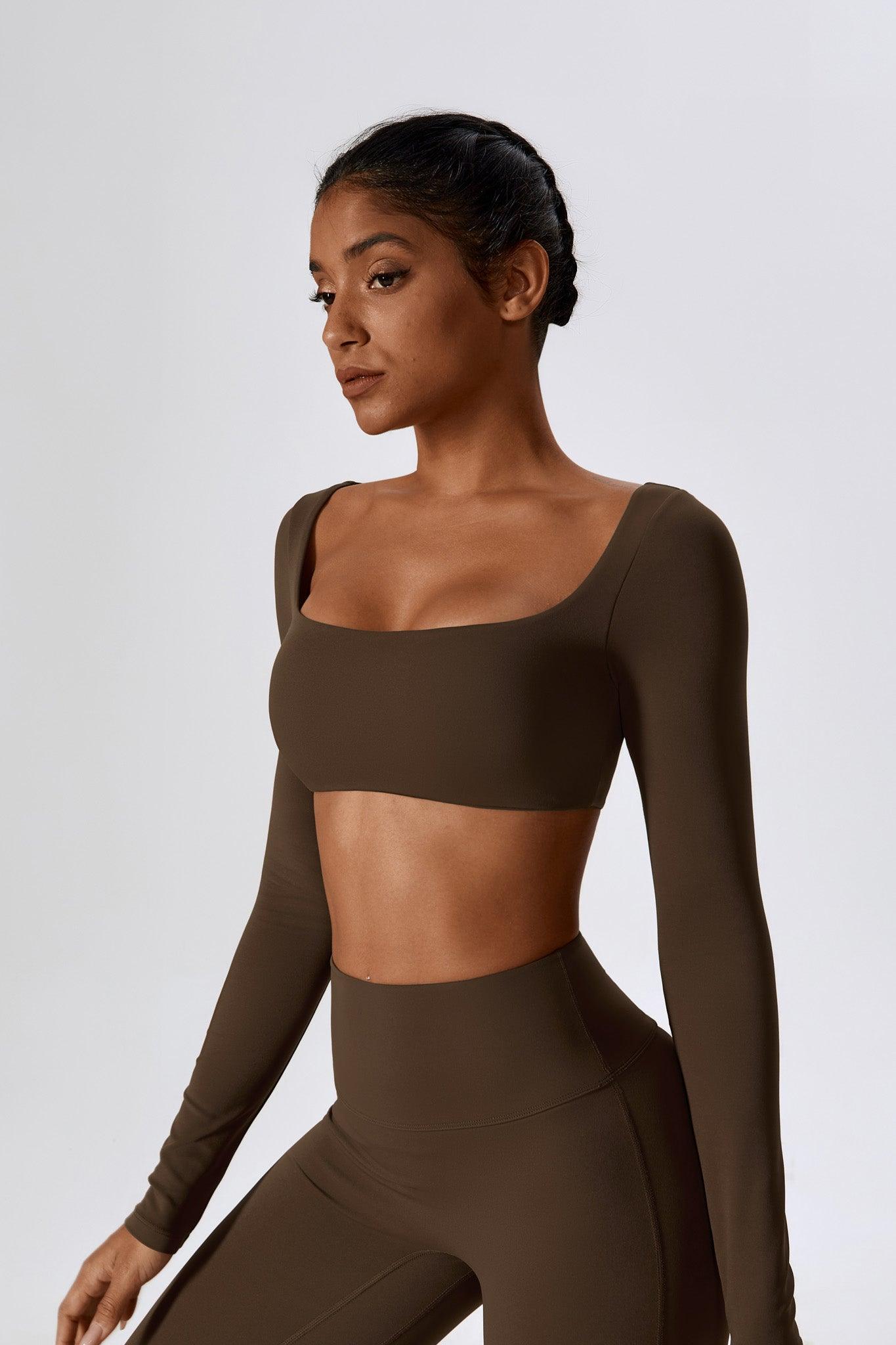 Haven Crop Top - Nude