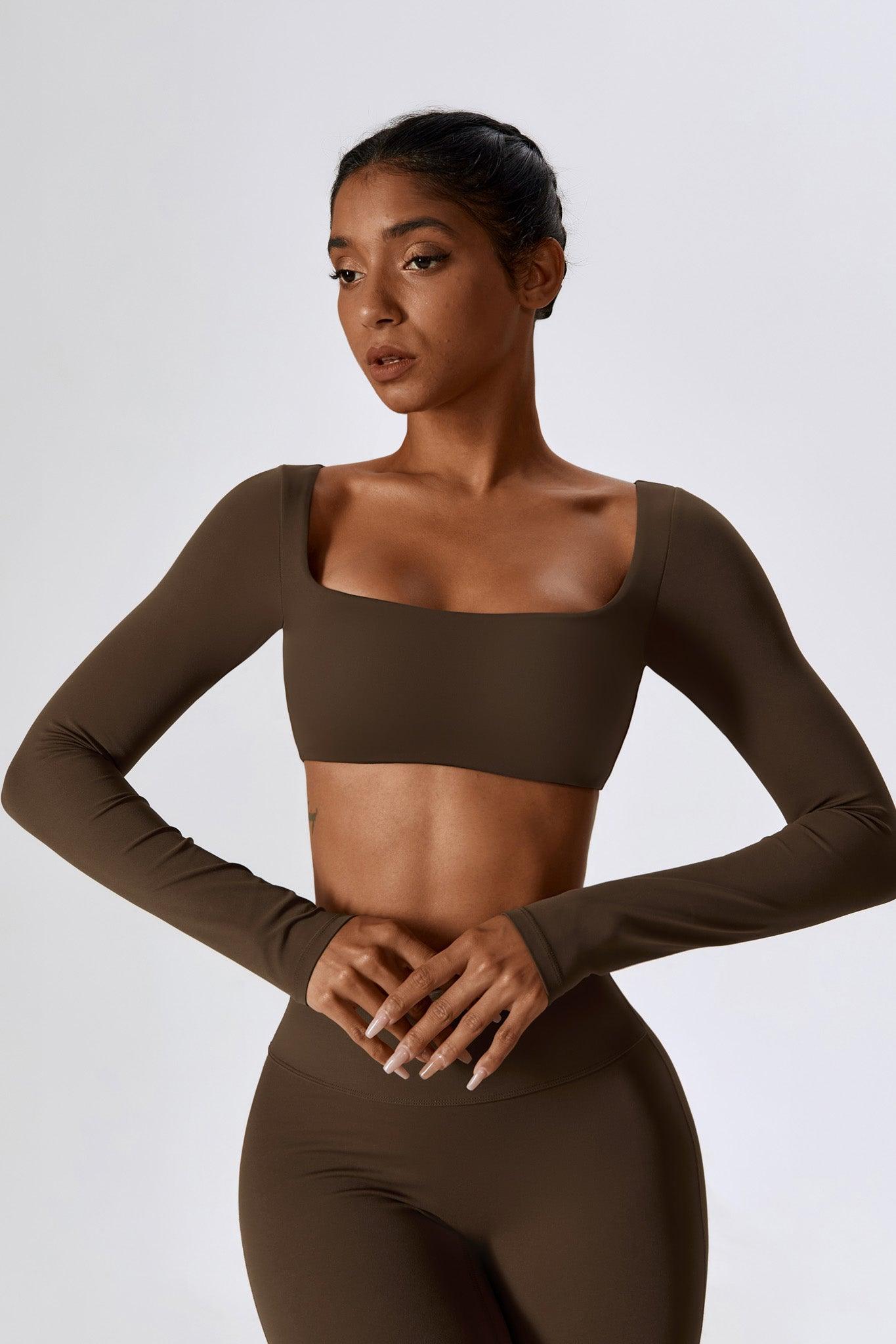 Haven Crop Top - Nude