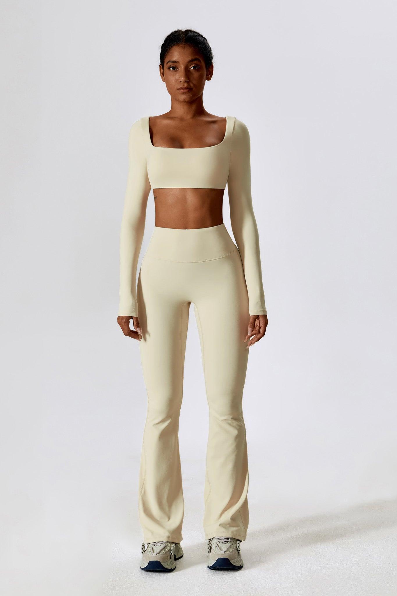 Haven Crop Top - Nude