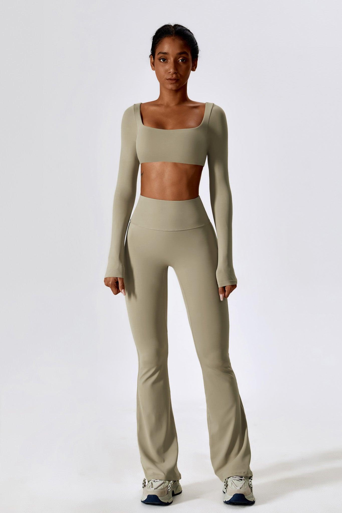 Haven Crop Top - Nude