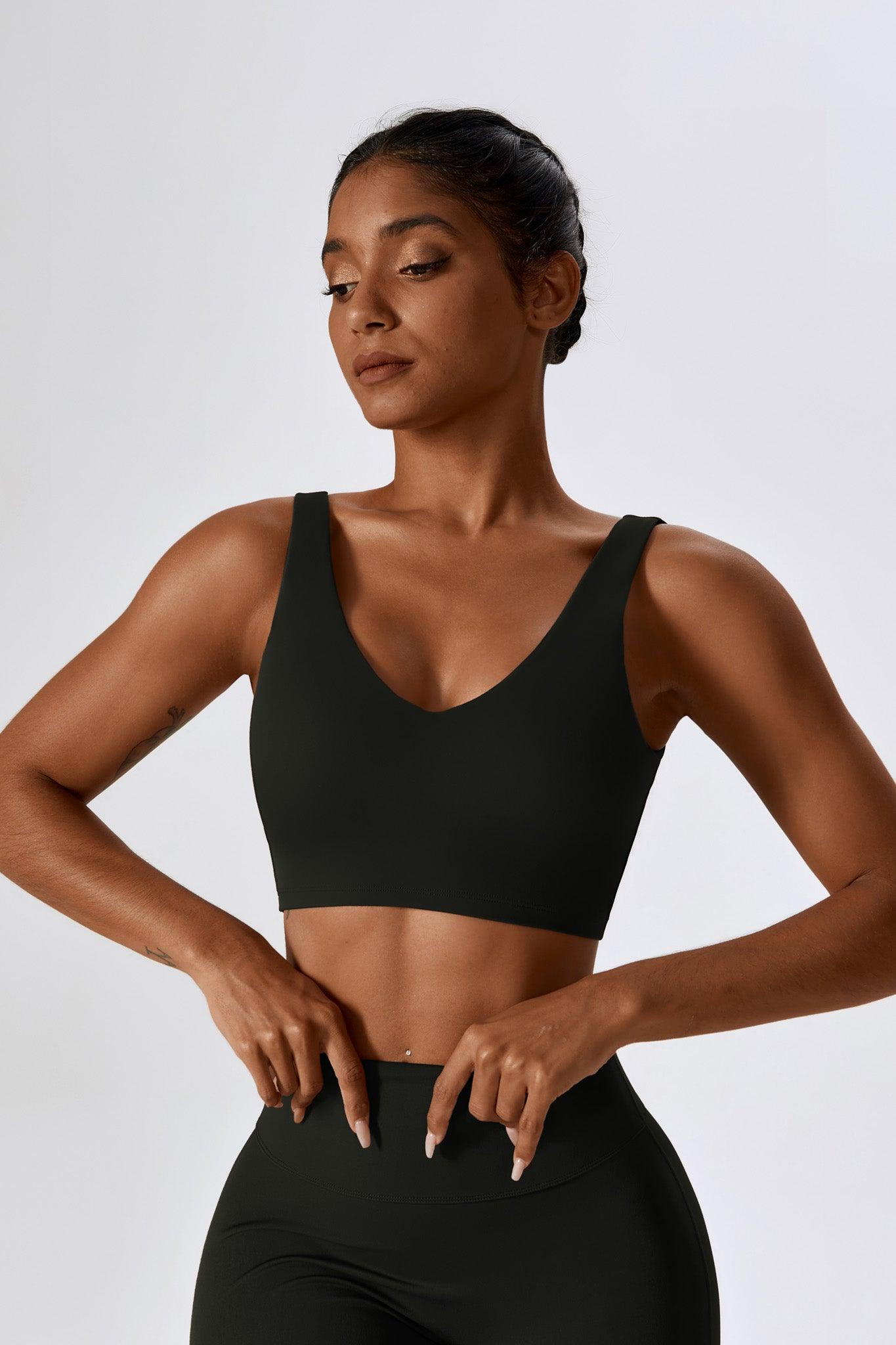 Haven Minimalistic Sports Bra - Cream