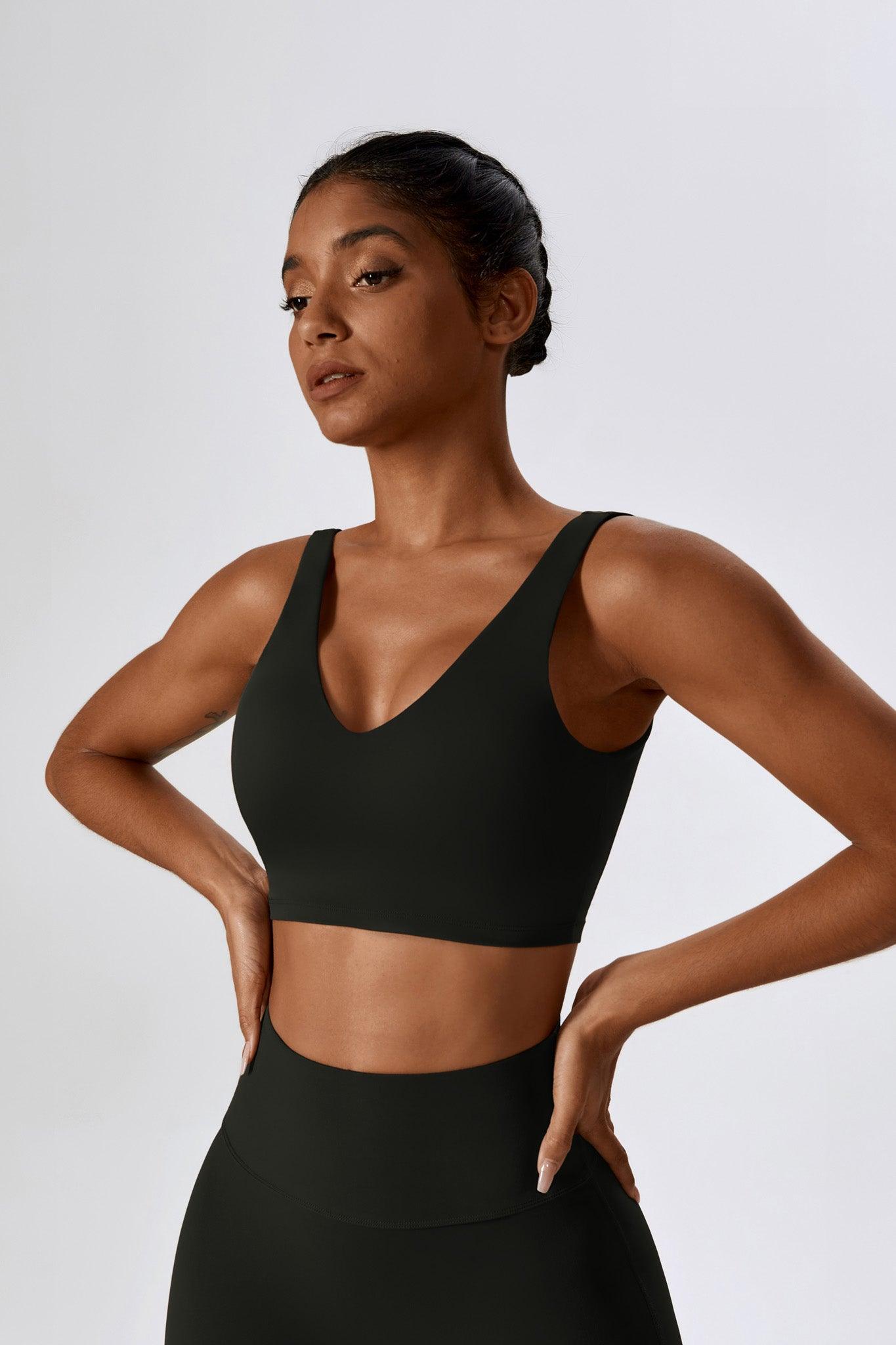 Haven Minimalistic Sports Bra - Cream