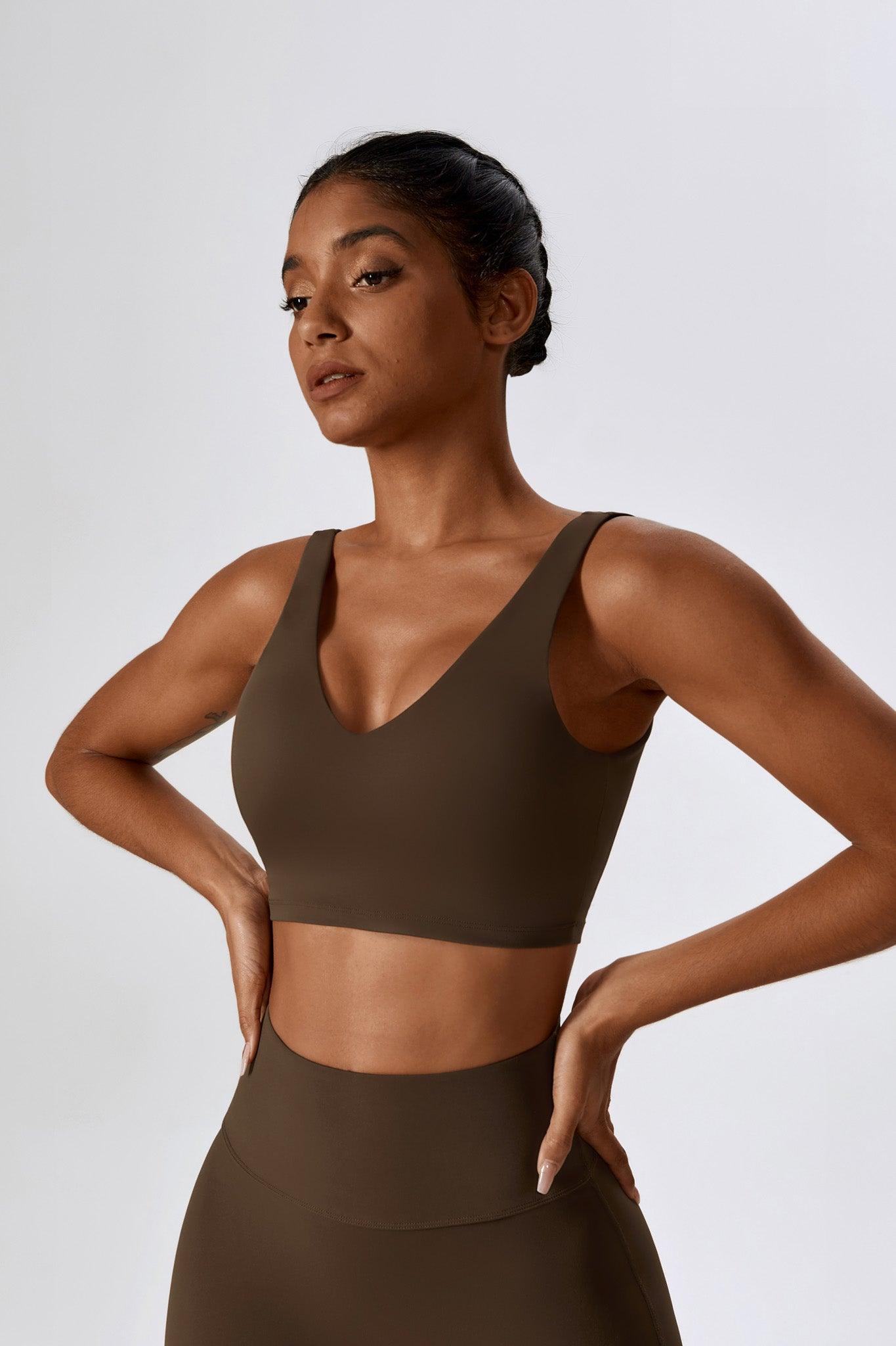 Haven Minimalistic Sports Bra - Cream