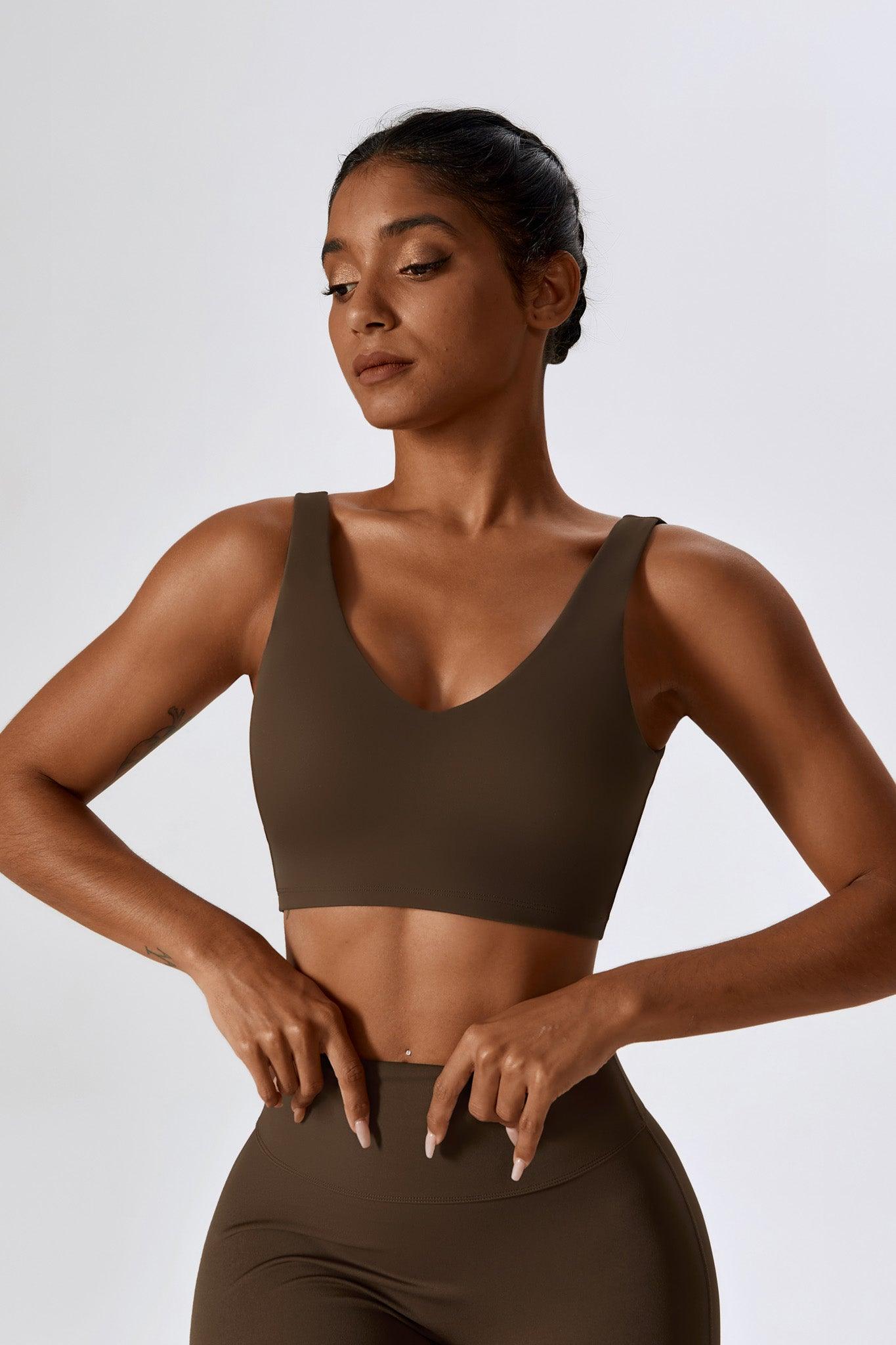 Haven Minimalistic Sports Bra - Cream