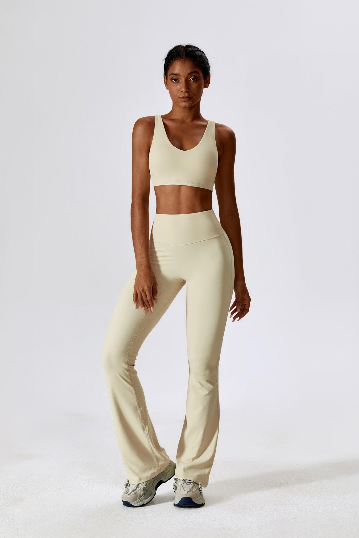 Haven Minimalistic Sports Bra - Cream