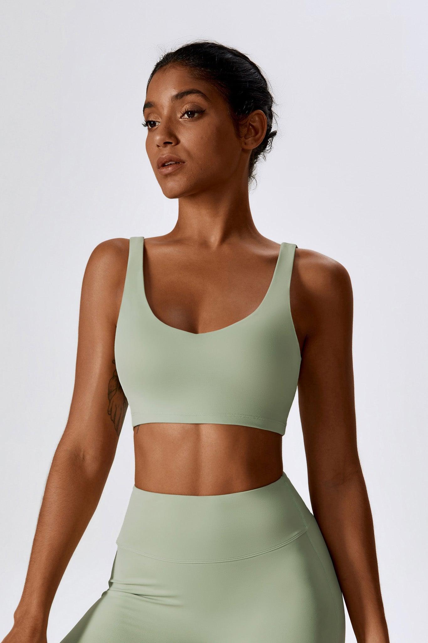 Haven Minimalistic Sports Bra - Cream