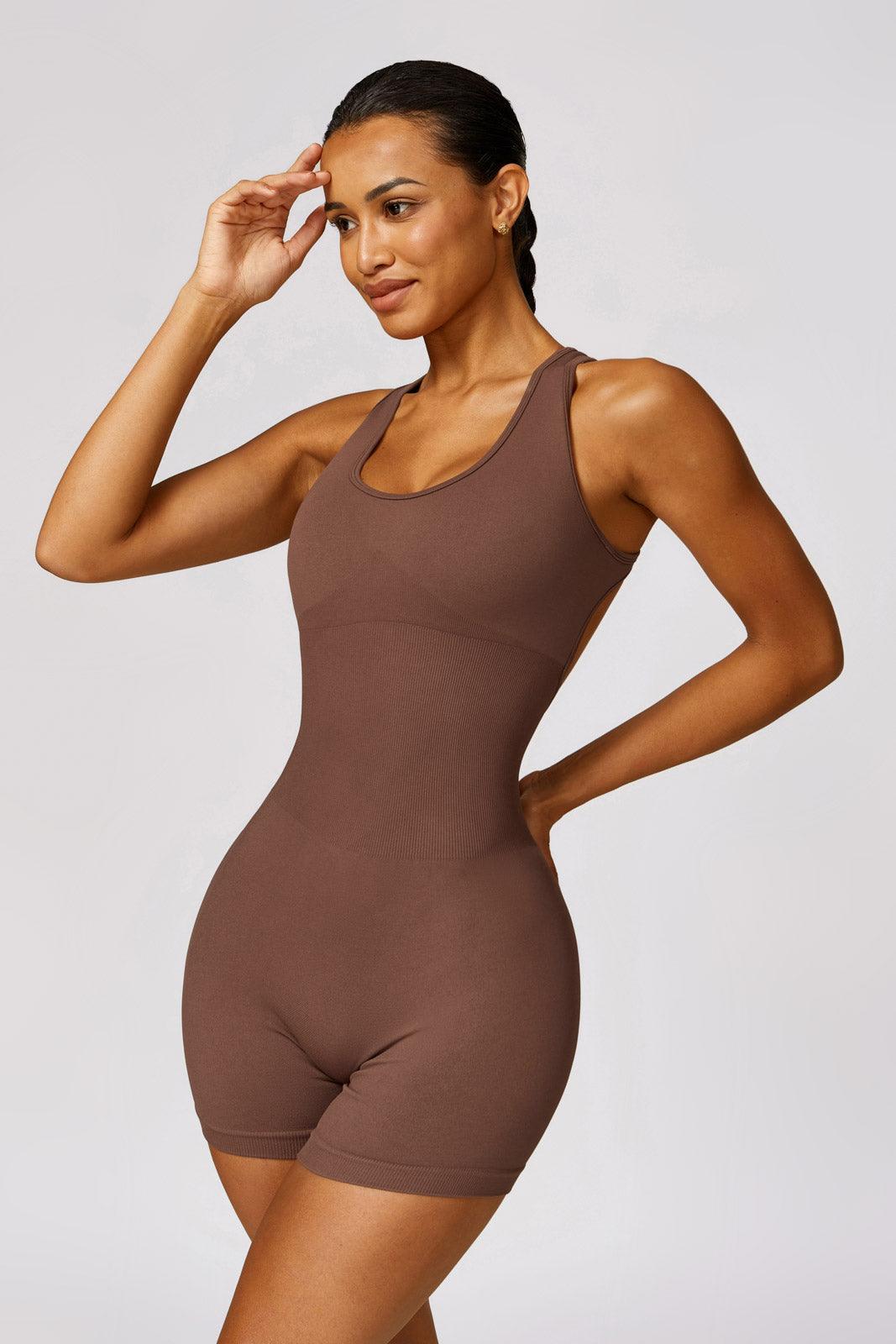 Hazel Jumpsuit - Mocha