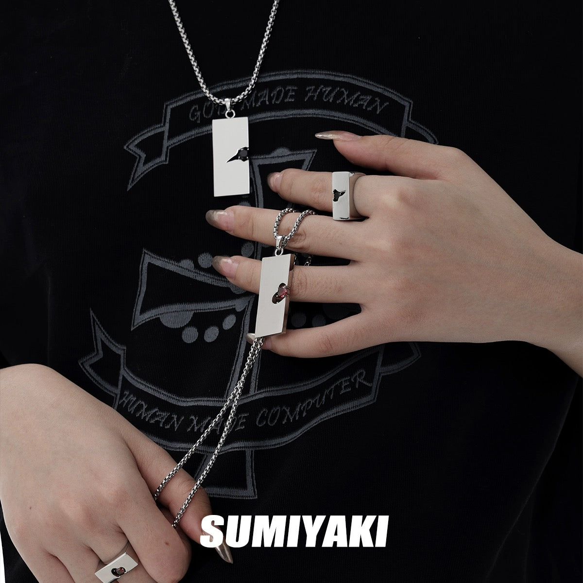 SUMIYAKI COUPLE NECKLACE