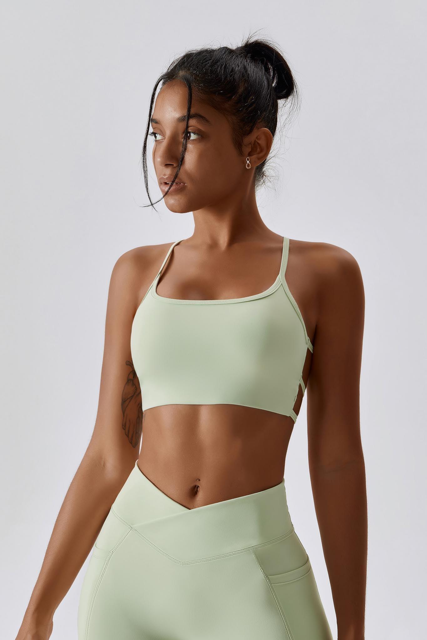 Impulse Focus Sports Bra - White