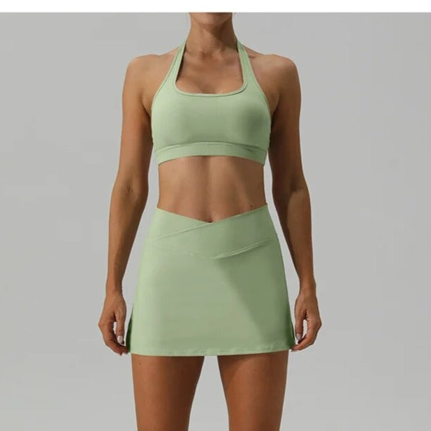 Vitality Halter Top & Skort Set