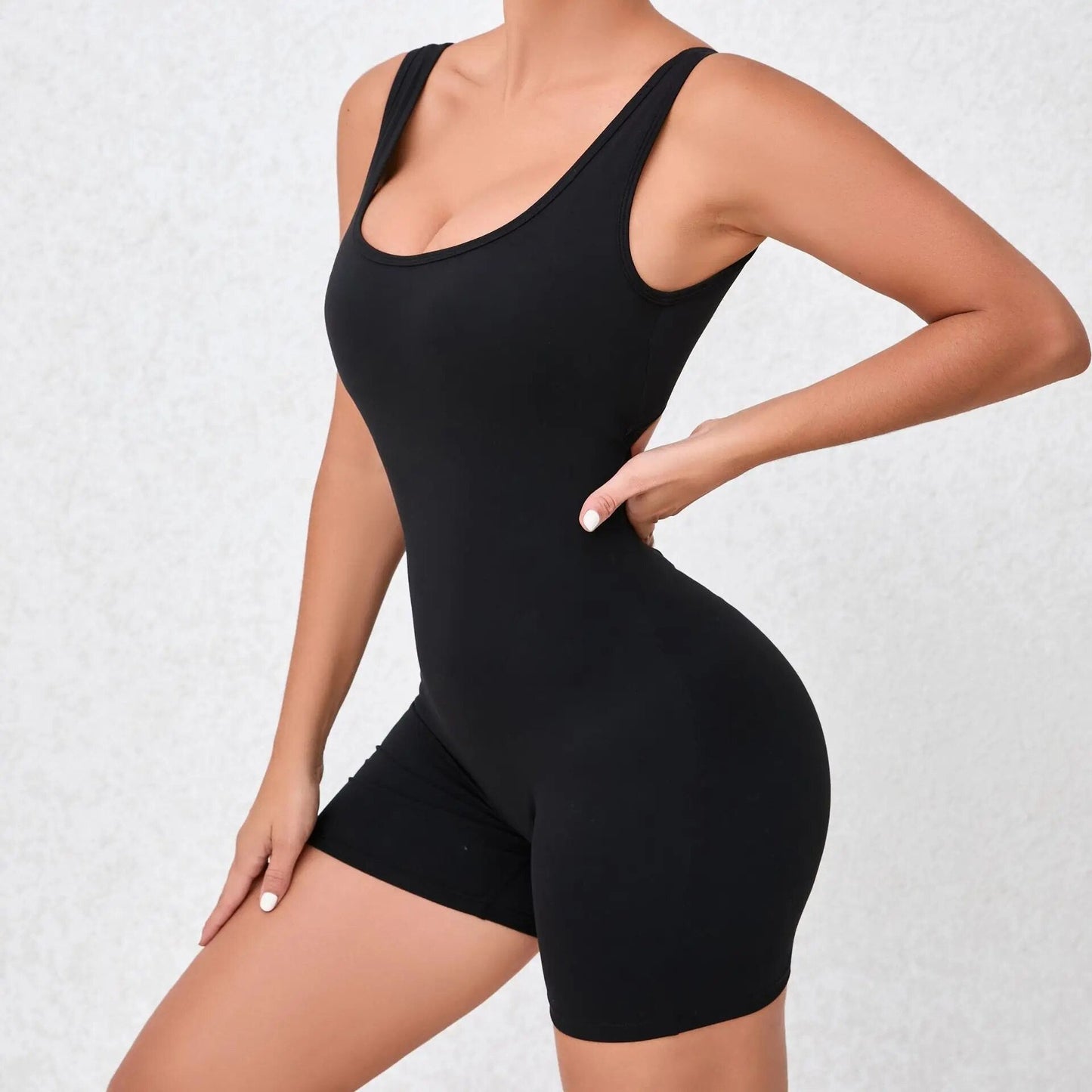 Scrunch Back Sculpting Romper