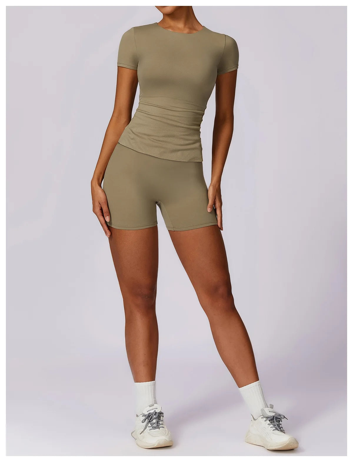 Second Skin T-Sleeve & Shorts Set